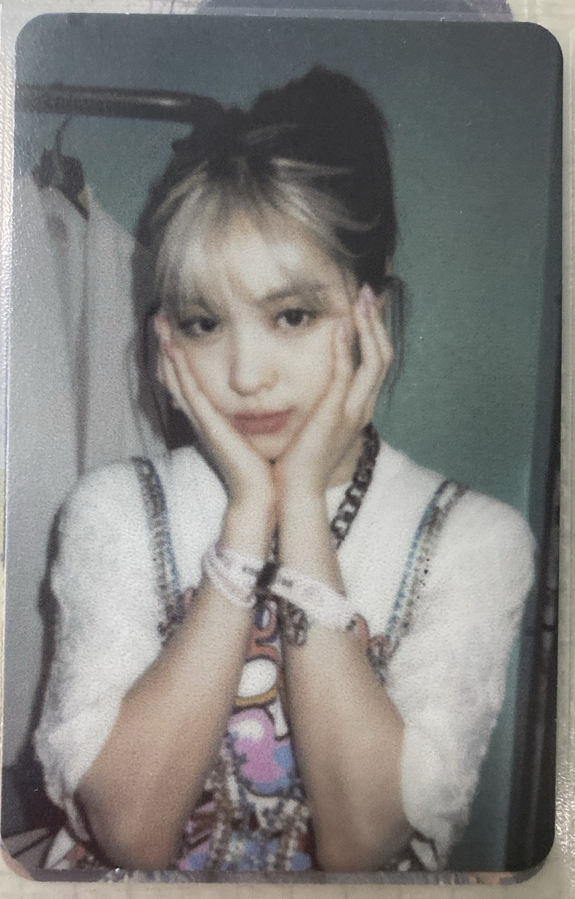 CRAZY IN LOVE 專輯小卡 留真