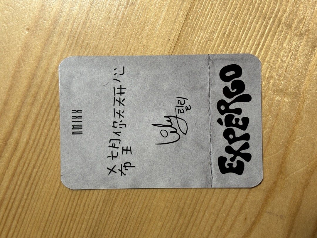 NMIXX 楠藝 預售莉