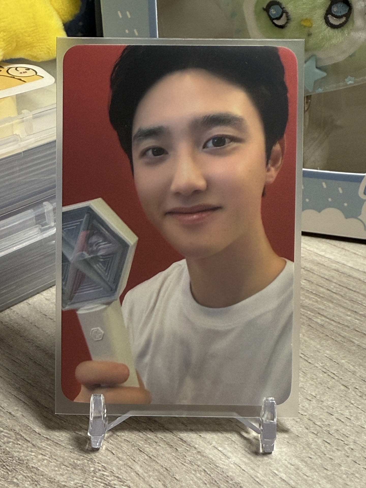 EXO 敬秀 手燈卡