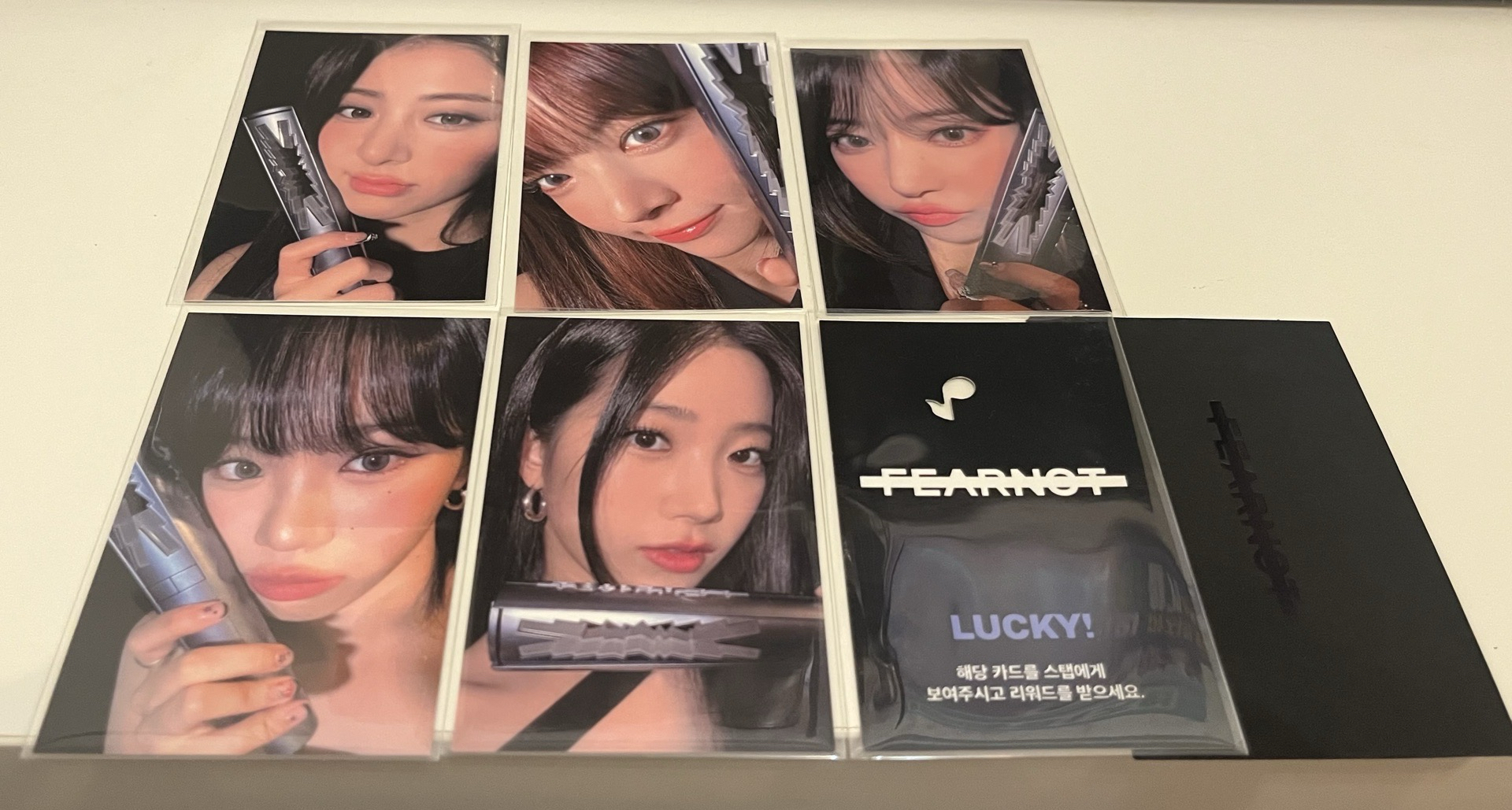 LS 2023亞巡 首爾粽 采櫻允葉採 幸運卡 整套