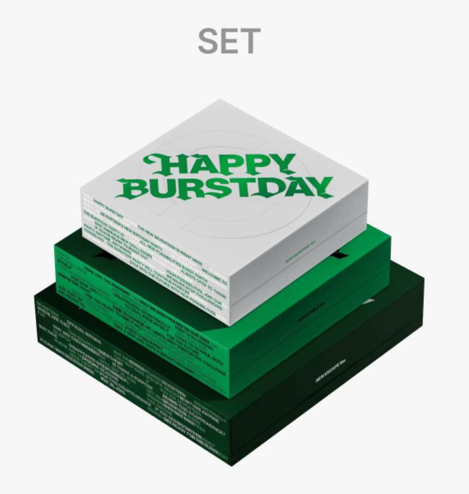 正規五 HAPPY BURSTDAY 未拆一套