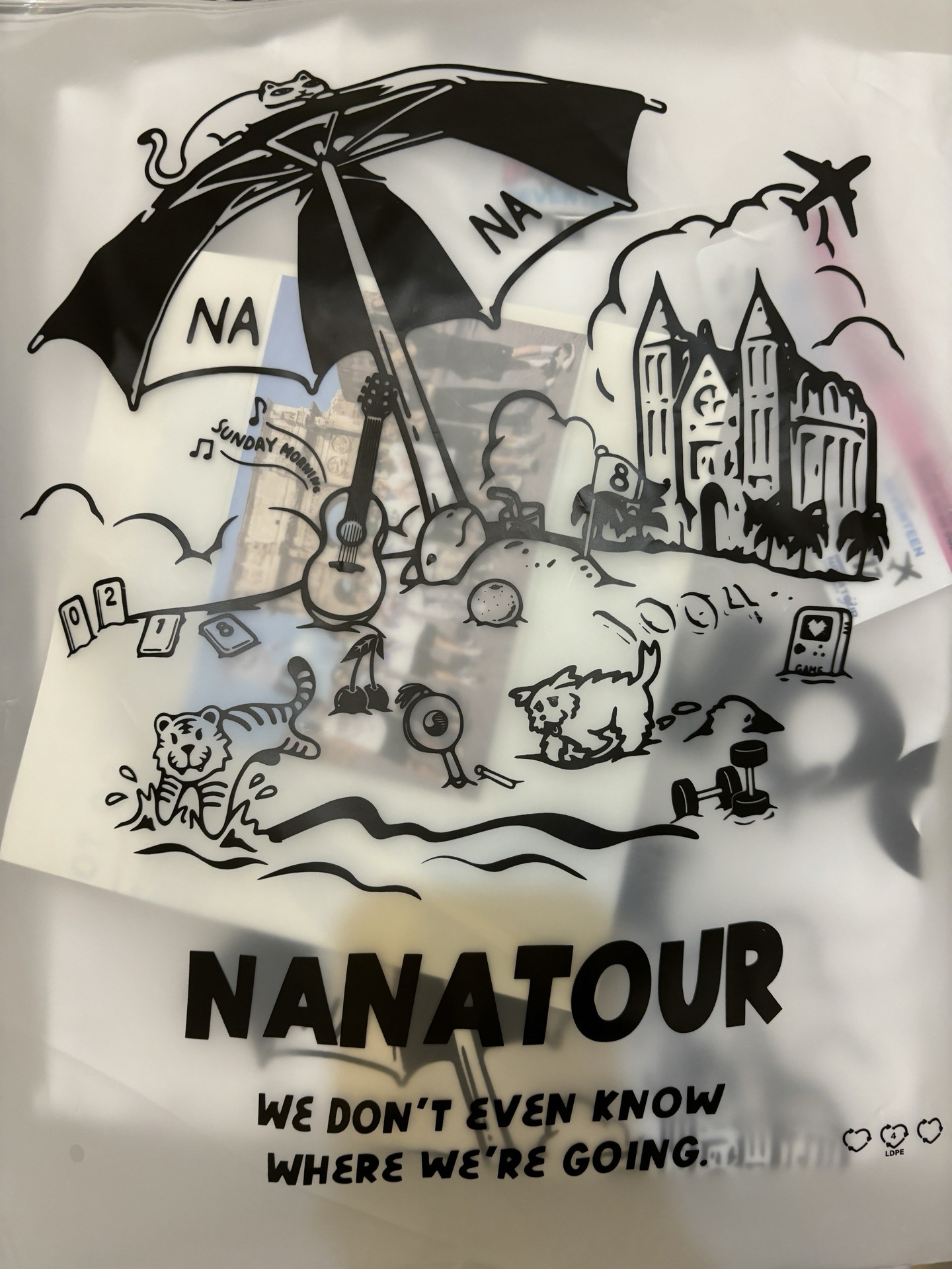 Nanatour L 圓短T