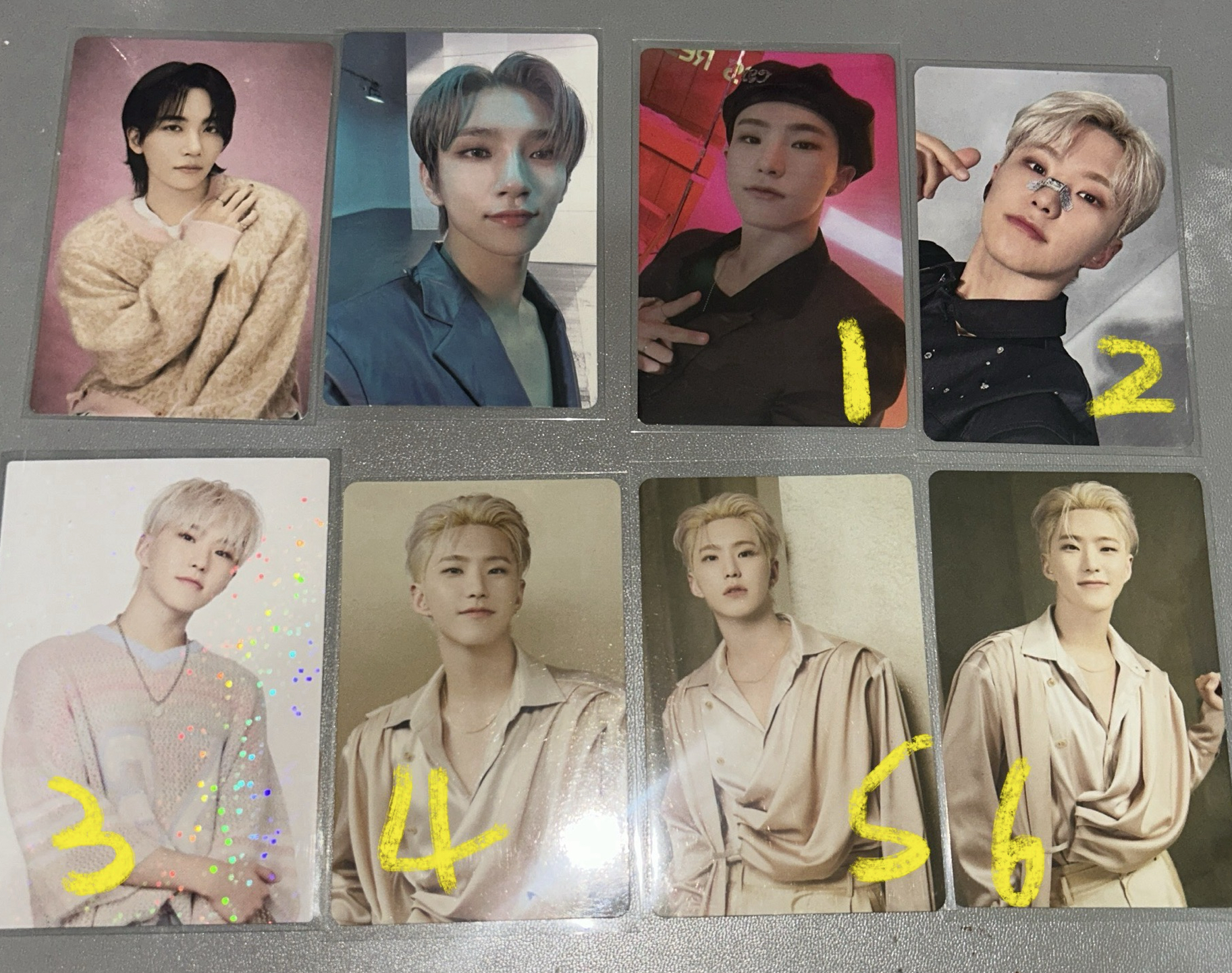 SEVENTEEN 漢榮 小卡