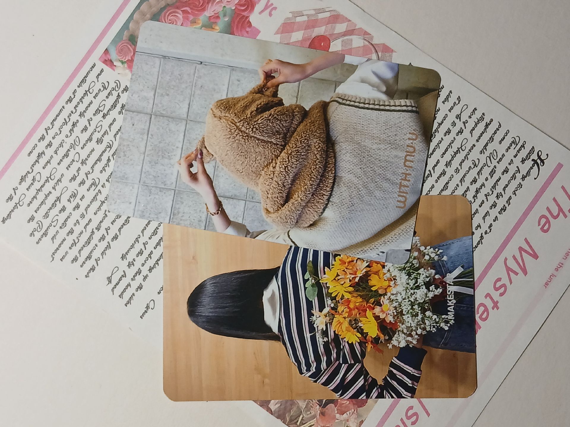 STAYC雙面卡 小熊潤 拿花潤