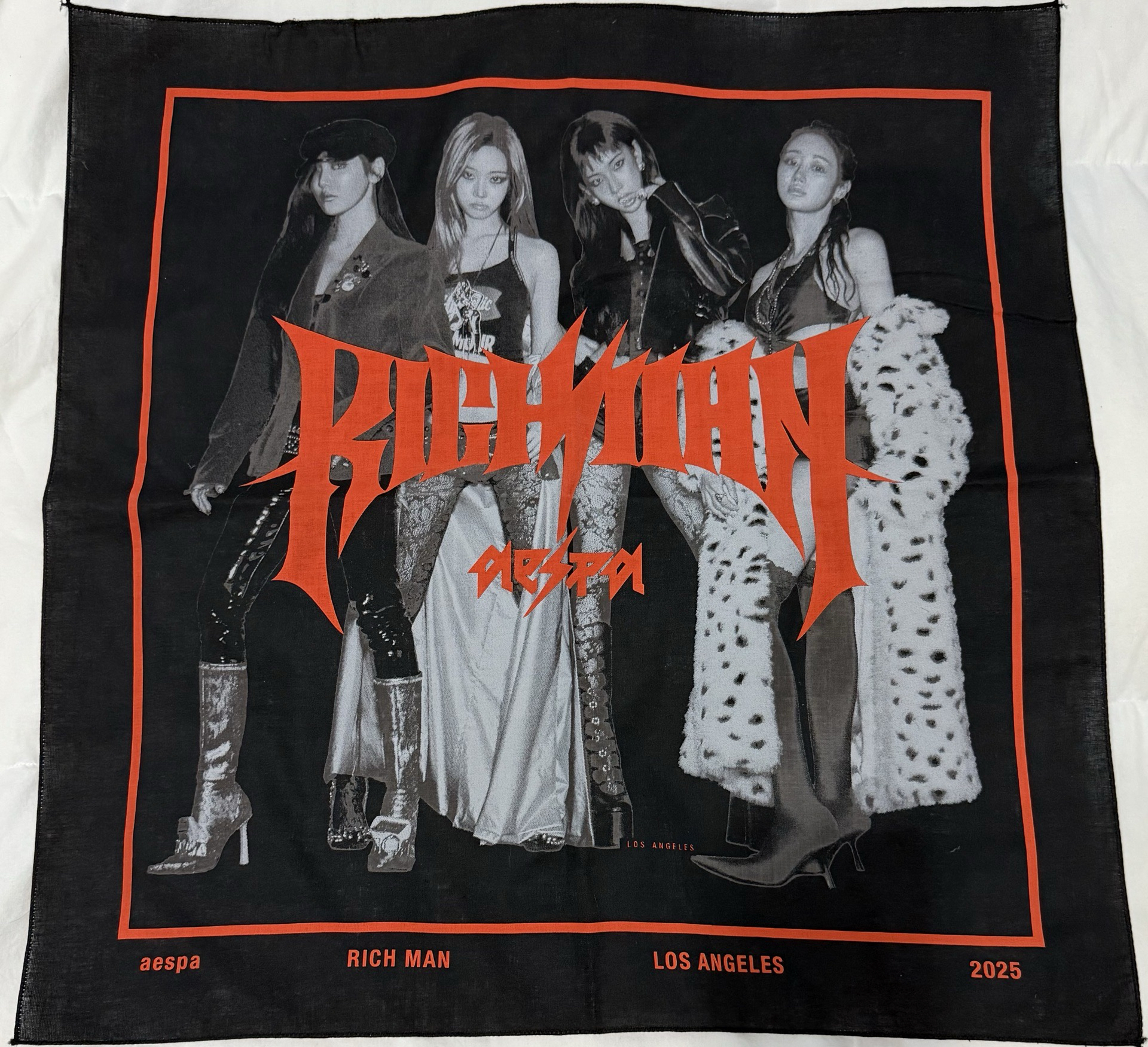 Rich Man LA快閃 方巾