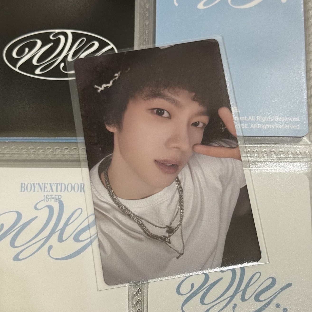 成淏 19.99特典卡 捲髮造型