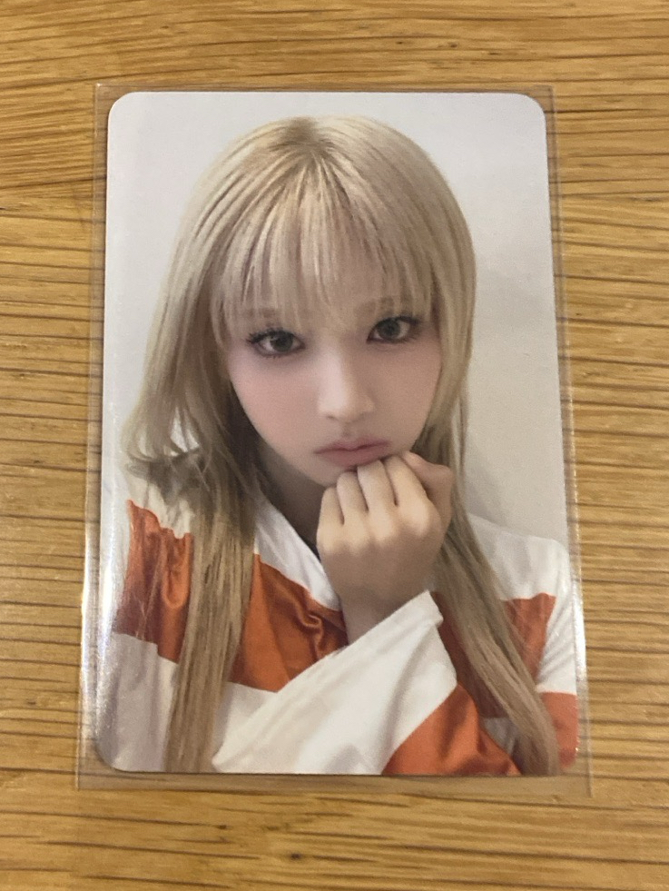 NMIXX Jiwoo amld 幸運卡 焦焦友