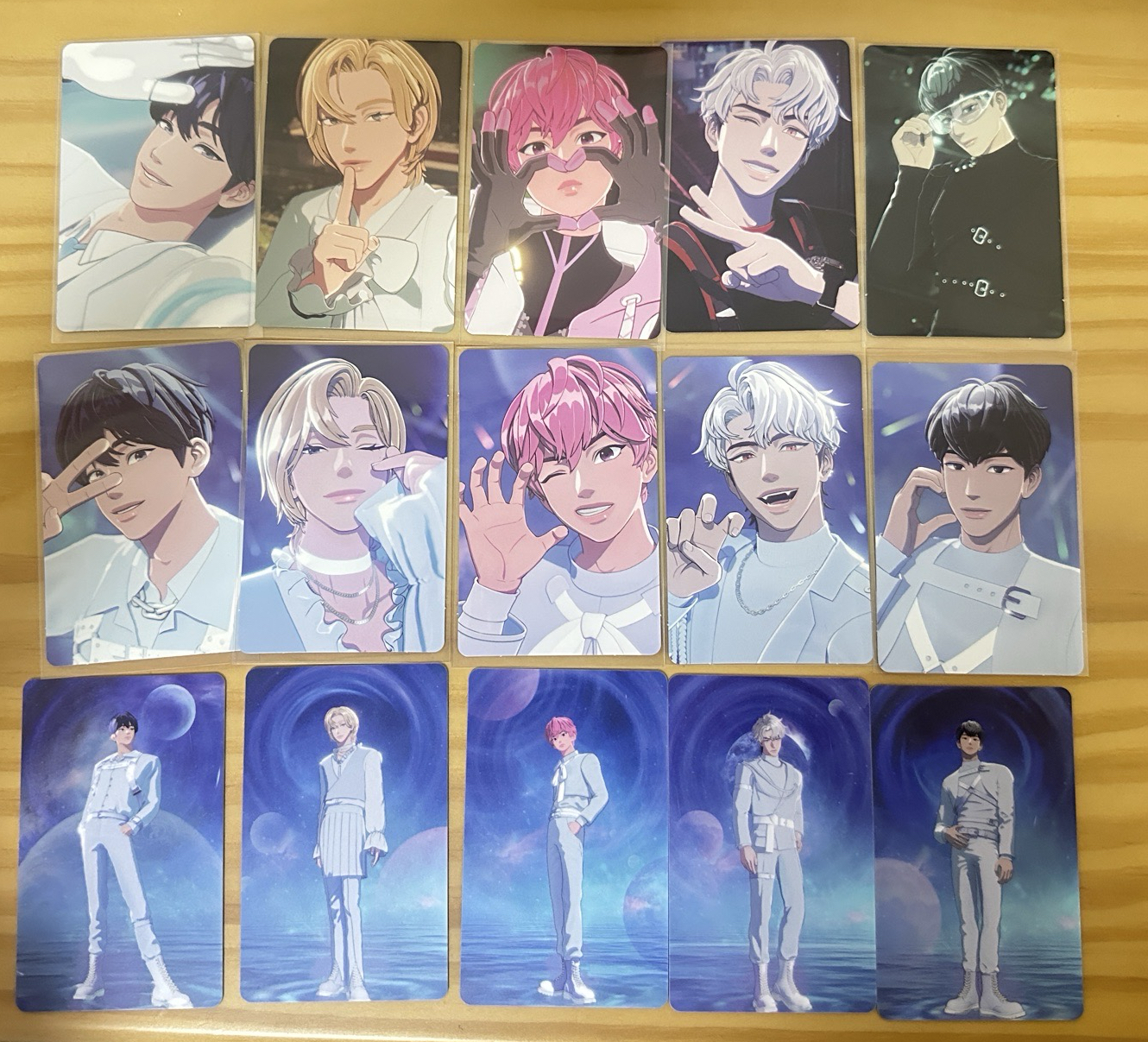 出道專卡 分成員