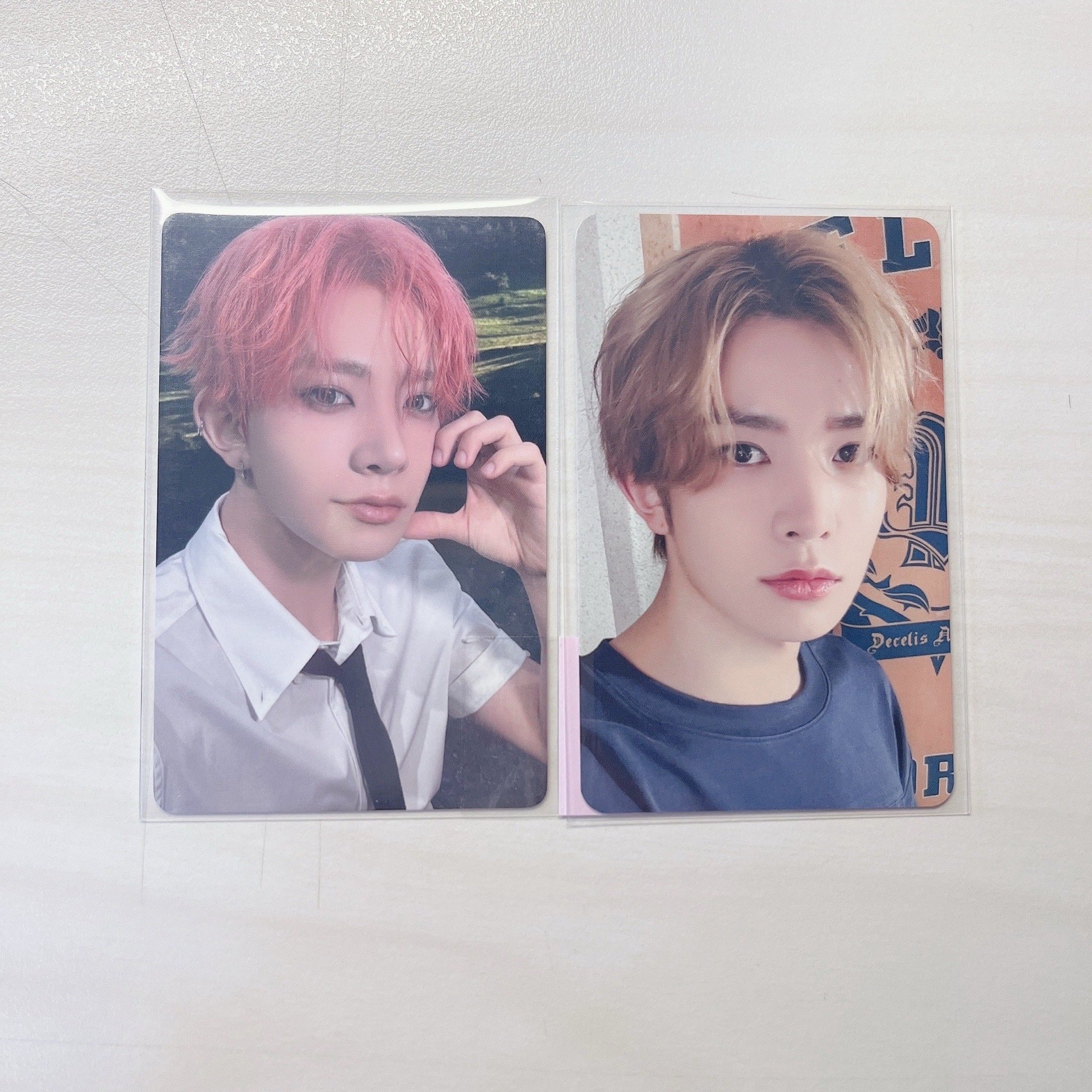 heeseung ㄧ直娛粉髮中背 入場卡