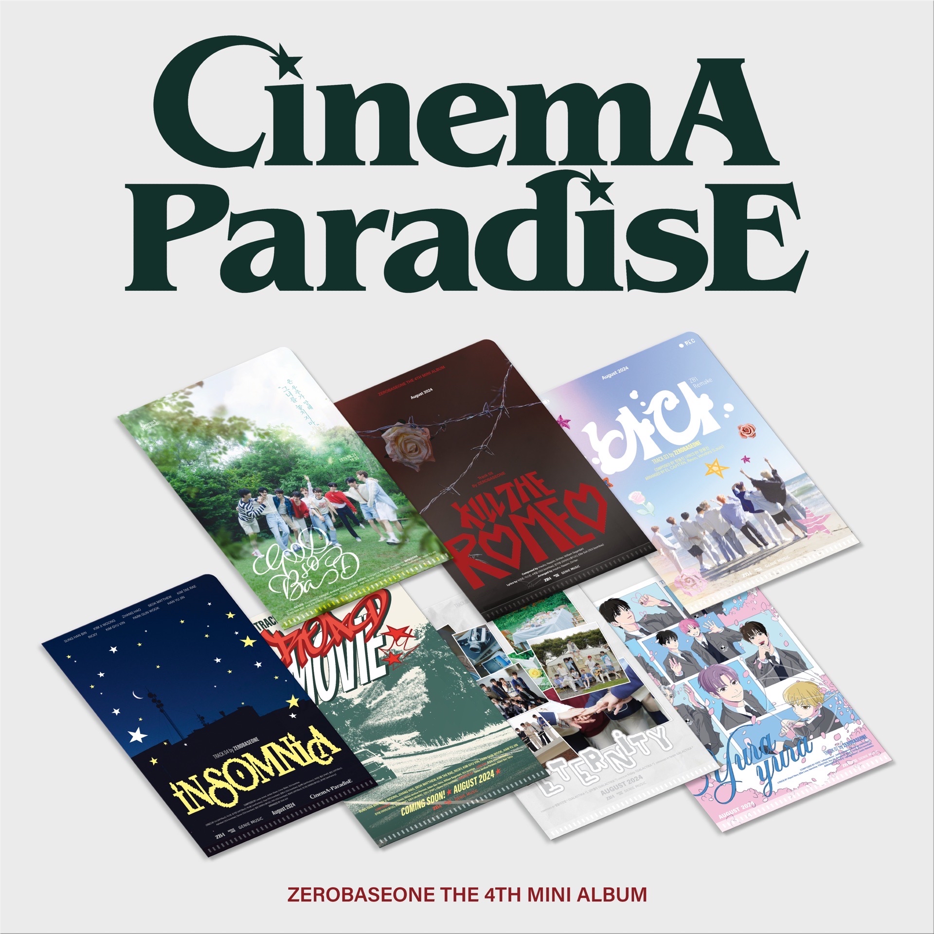 ZEROBASEONE 迷四 CinemA ParadisE 未拆專