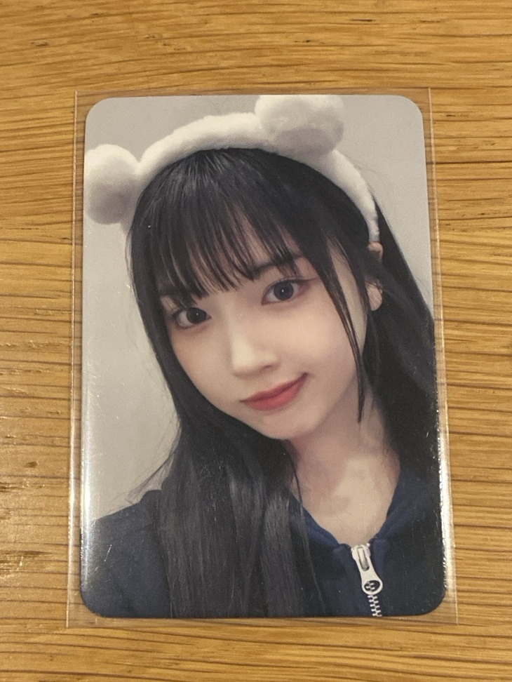 NMIXX Jiwoo sw特典卡 自嘲熊友