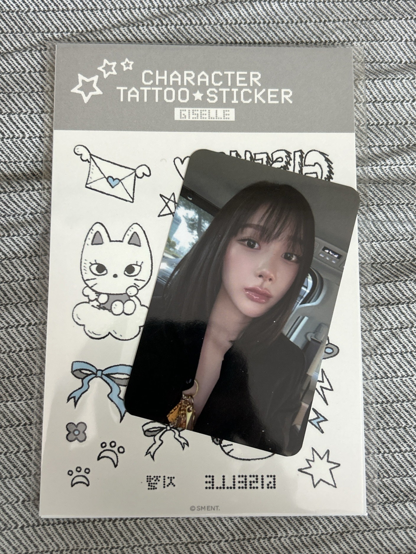 三巡首爾場週 夜光紋身貼紙 吉set