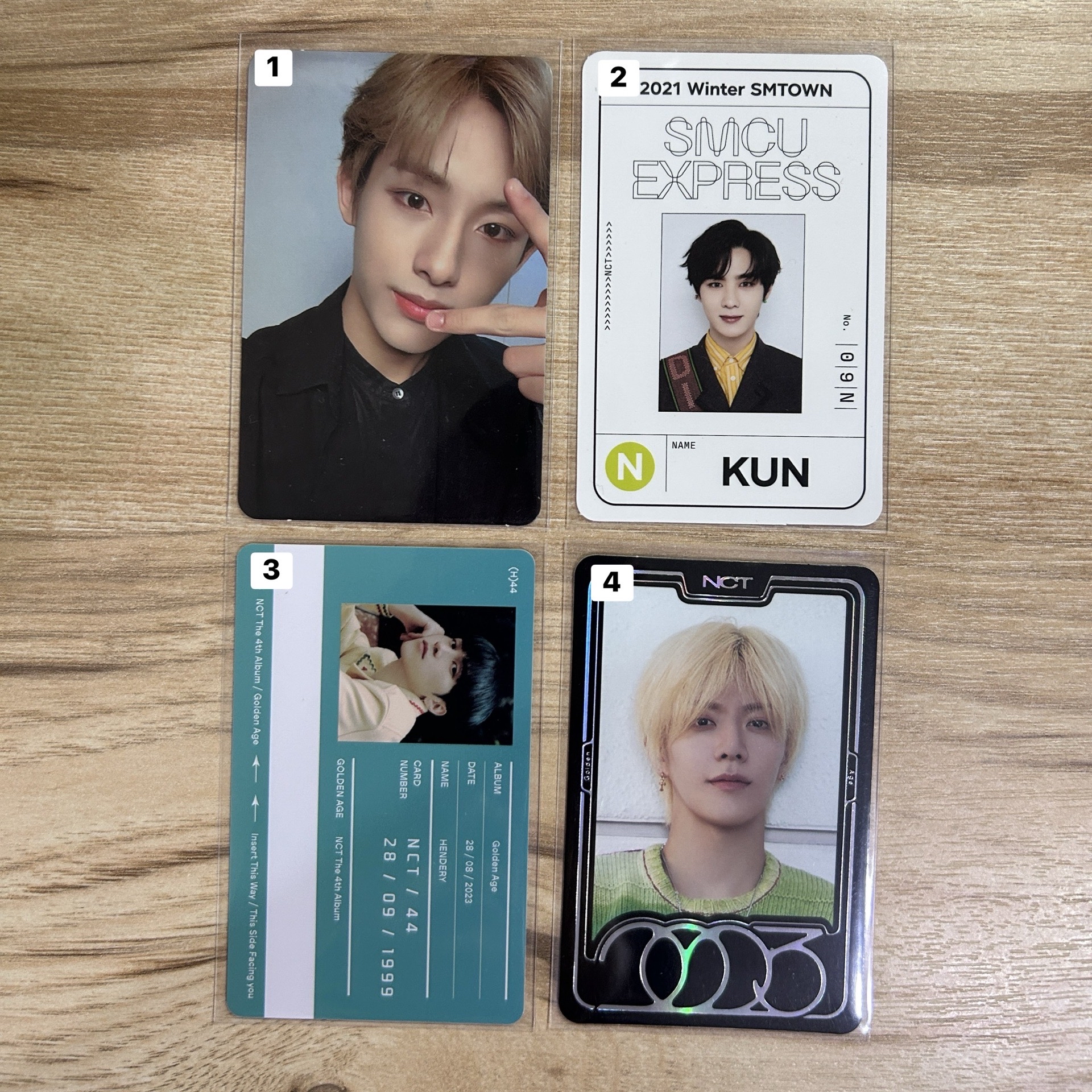 NCT NCT2023 NCT127 SMTOWN 專卡 小卡