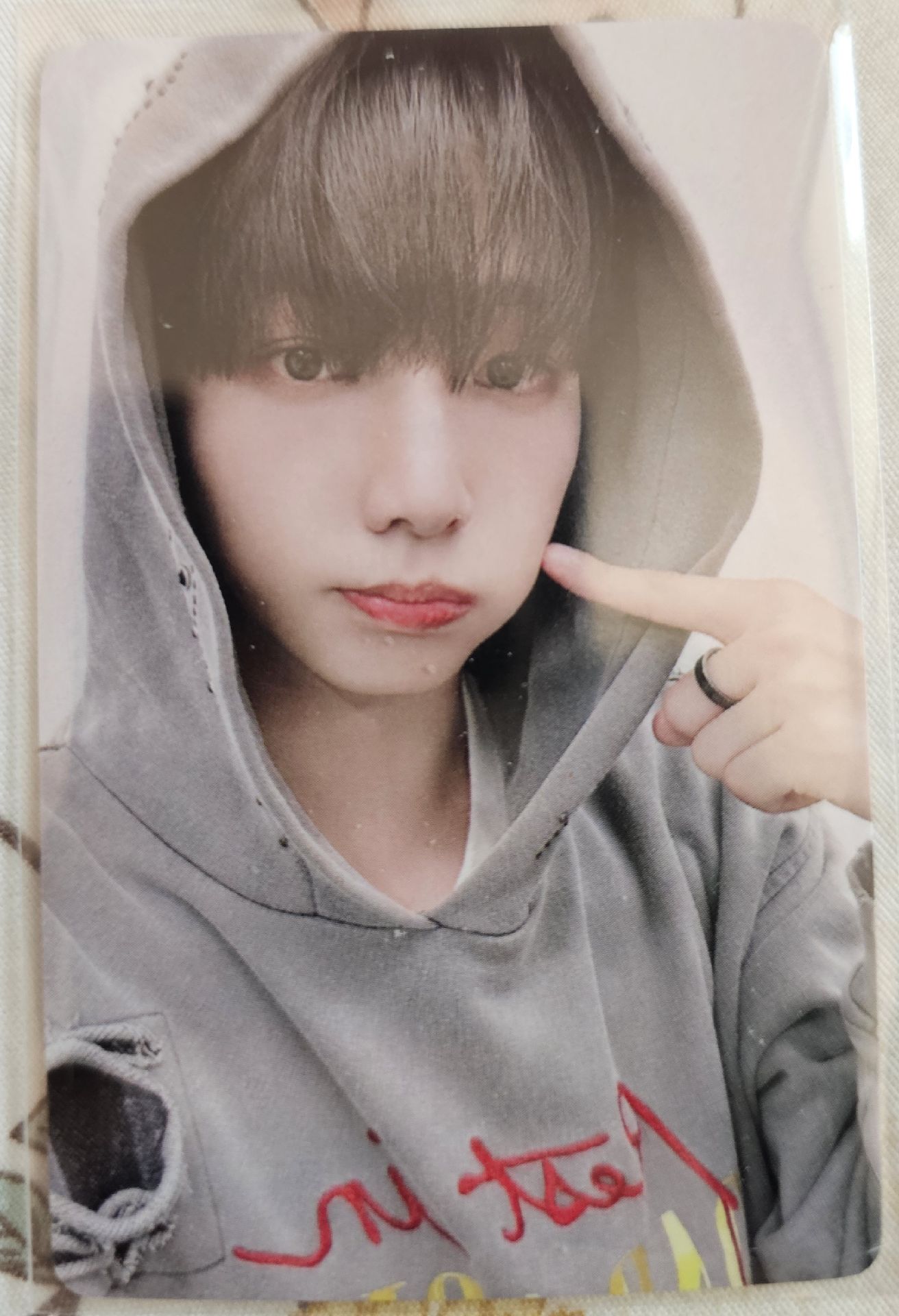 明宰鉉 一直娛 中文卡背