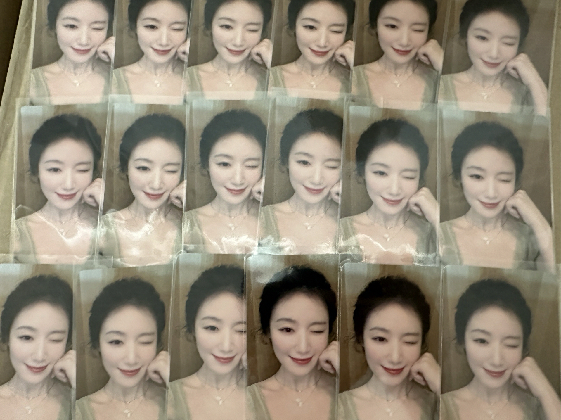 I-DLE fanme2.0台北簽售特典卡