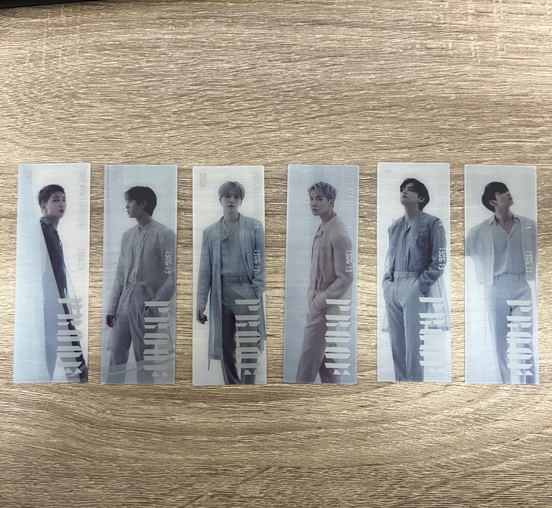 BTS 防彈少年團 Proof 展覽 BTS Exhibition 周邊 書籤 碩珍