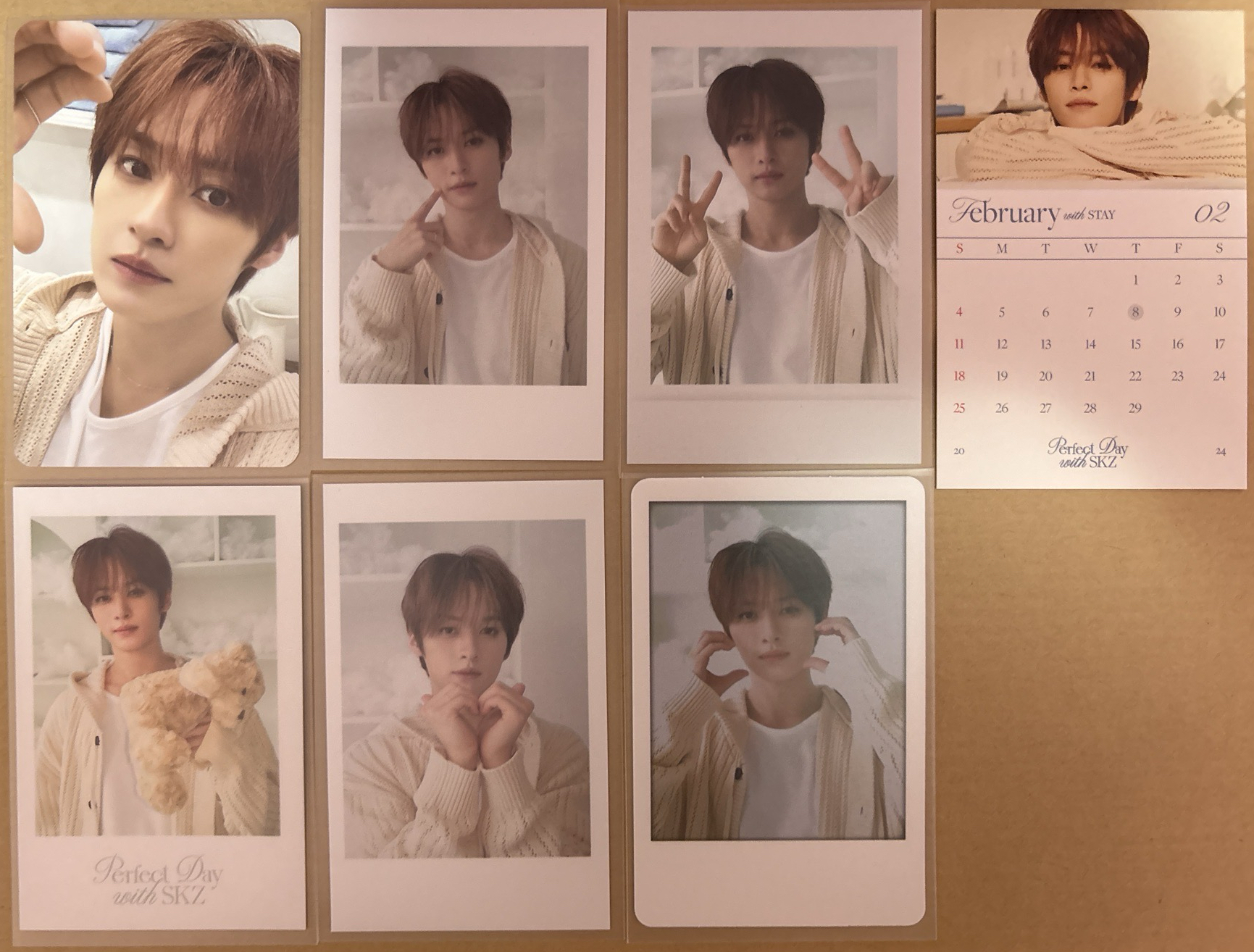 Stray kids 李旻浩 2024 年曆 年曆卡 