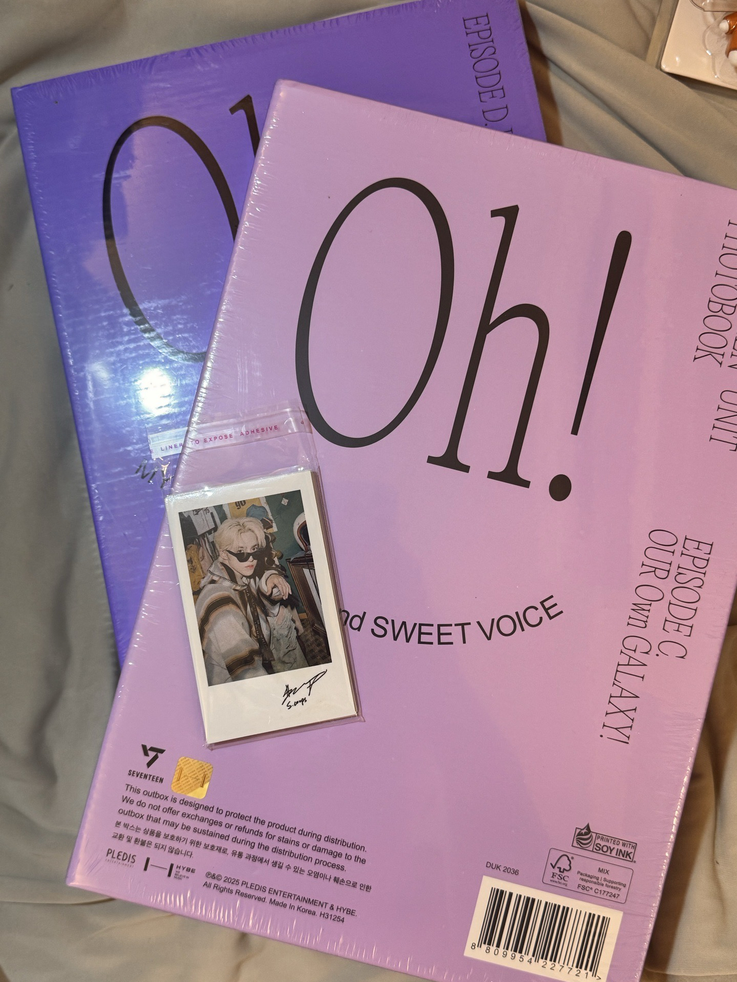 Oh! C+D set photobook(含韓居拍立得卡一套）