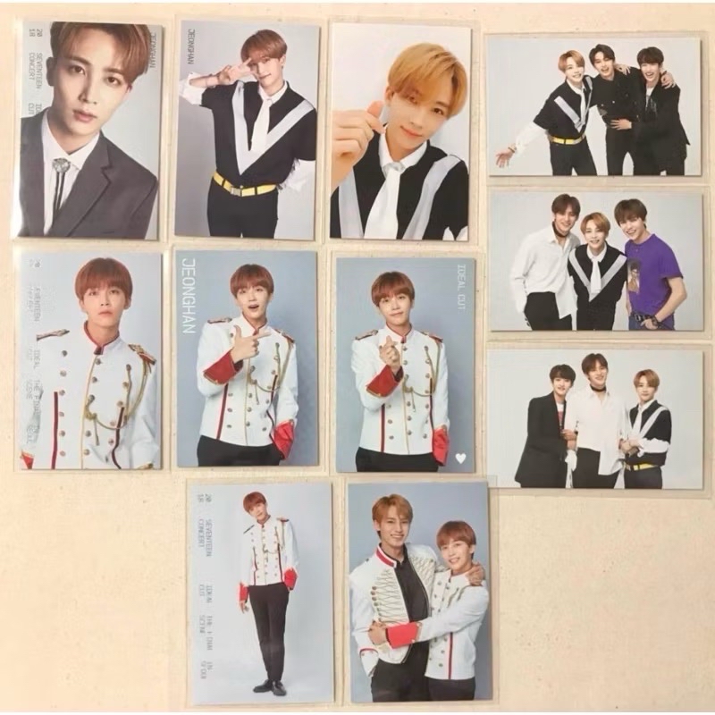 SEVENTEEN 2018 CONCERT IDEAL CUT 淨漢 小卡set
