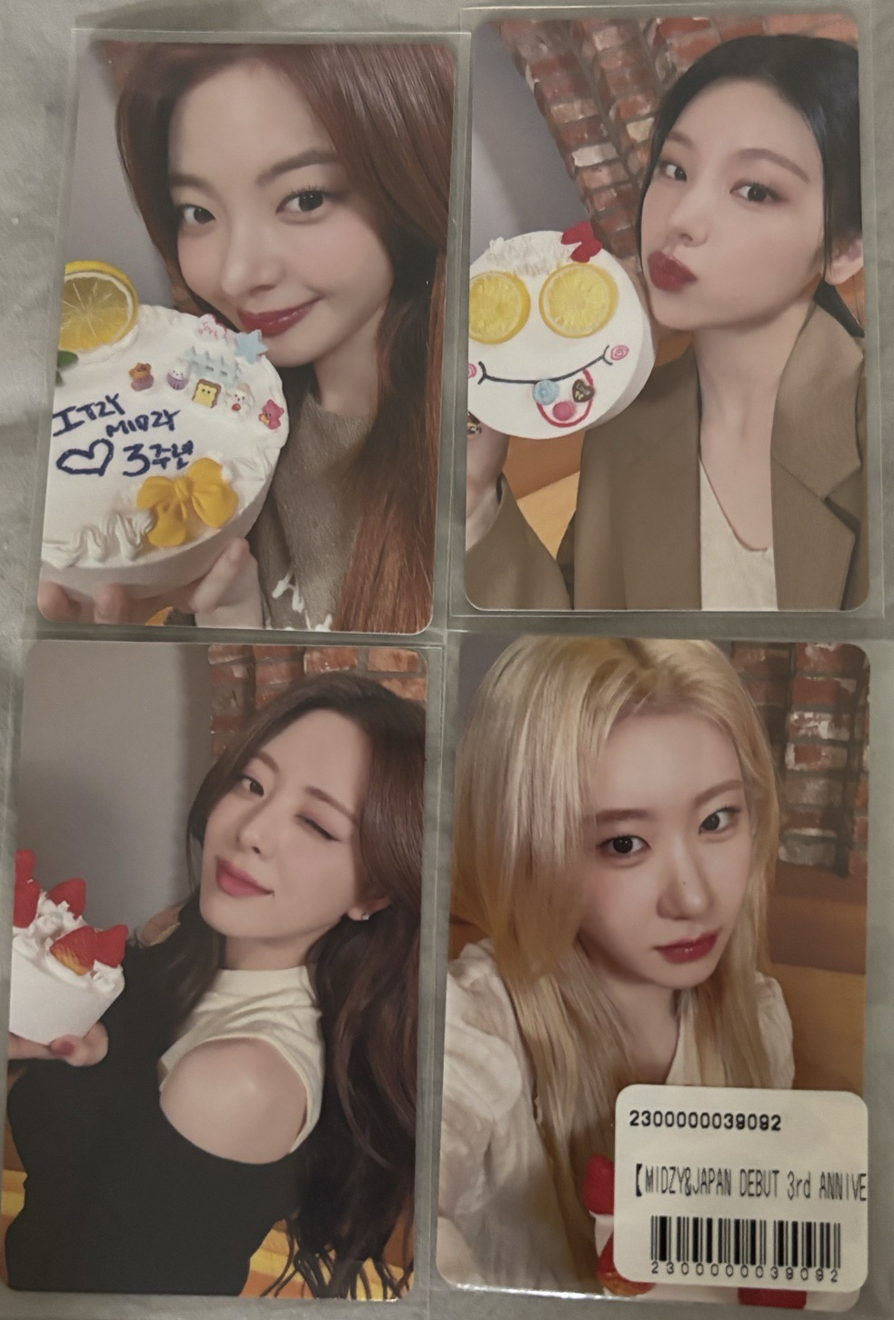 ITZY 一番賞小卡