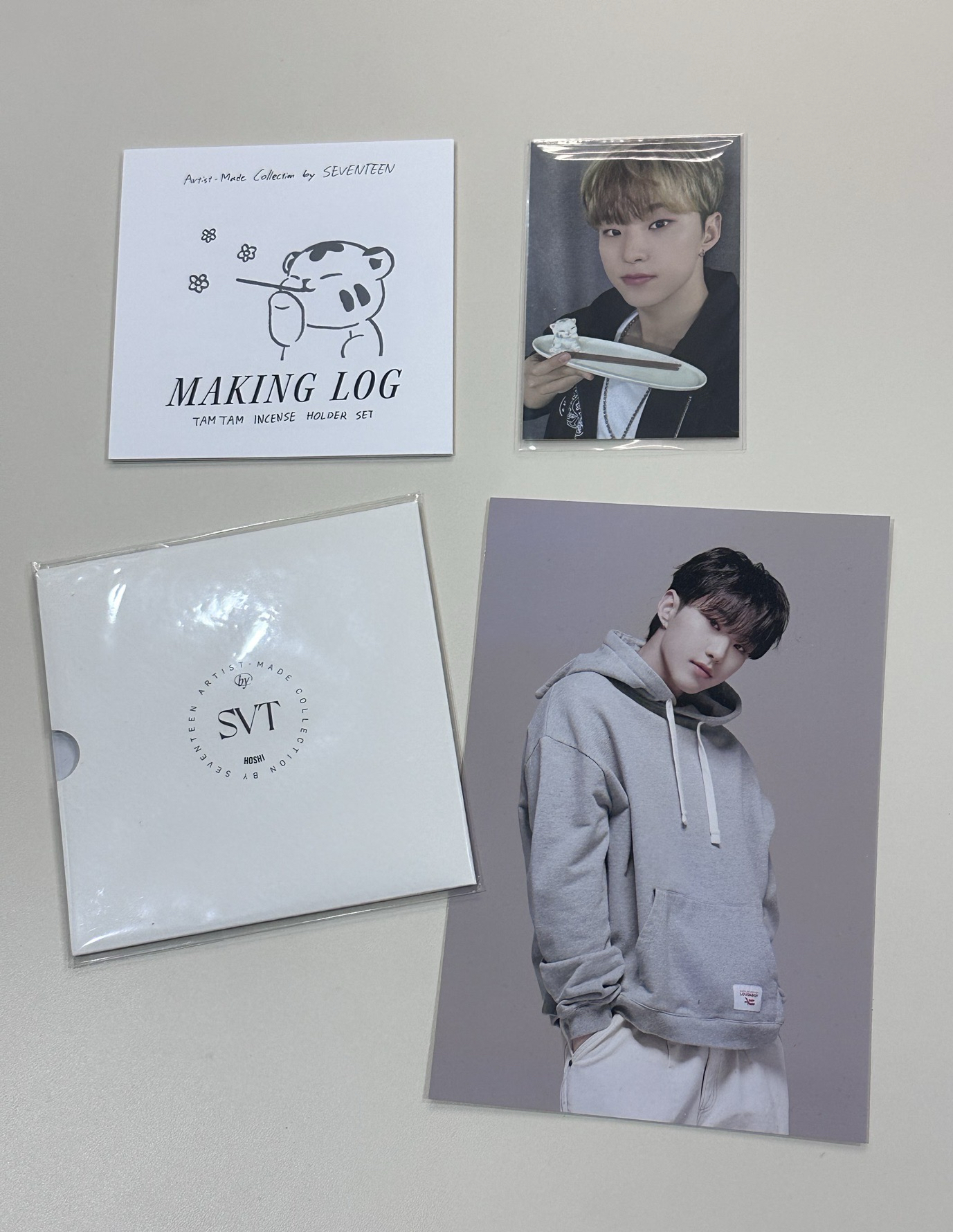 🌸成員自製周邊周邊 hoshi 小卡明信片套組