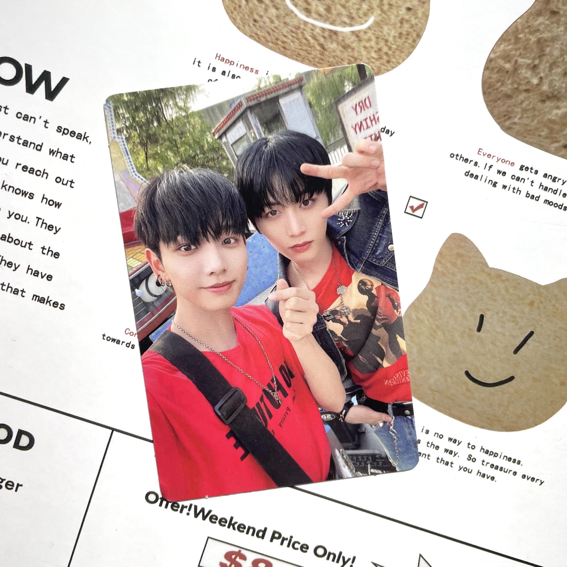 明宰鉉 韓泰山 why專輯卡