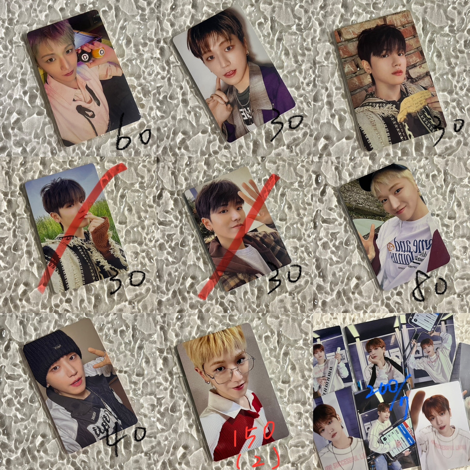 【不可直拍】BND全員卡