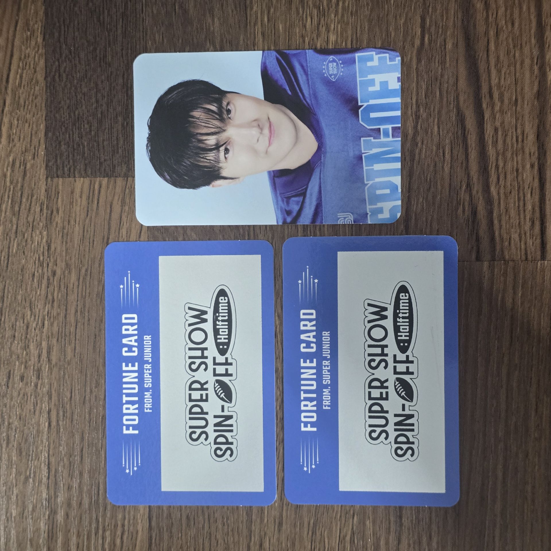 SUPER JUNIOR SUPER SHOW SPIN-OFF 始源 刮刮卡(未刮)