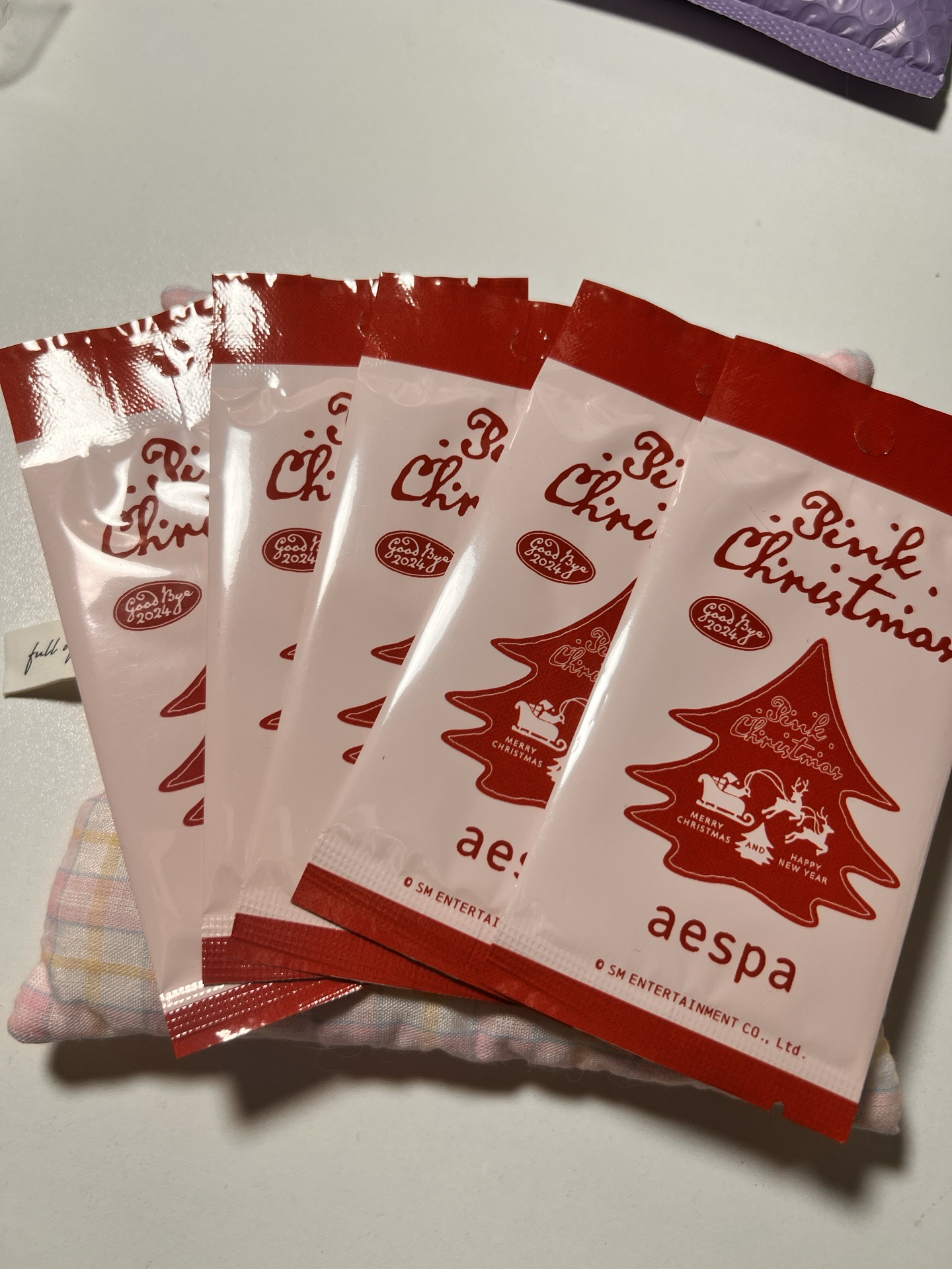 🩷aespa2024 聖誕未拆