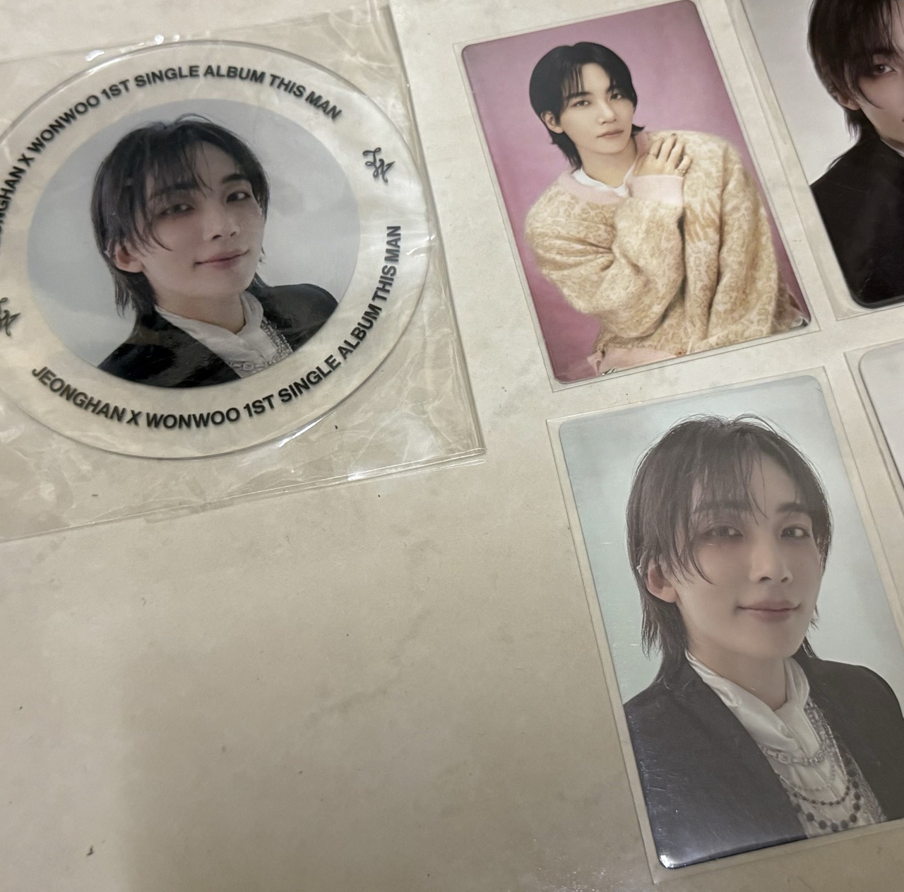 JXW wvs預售特典卡 黑漢（含未拆杯墊）