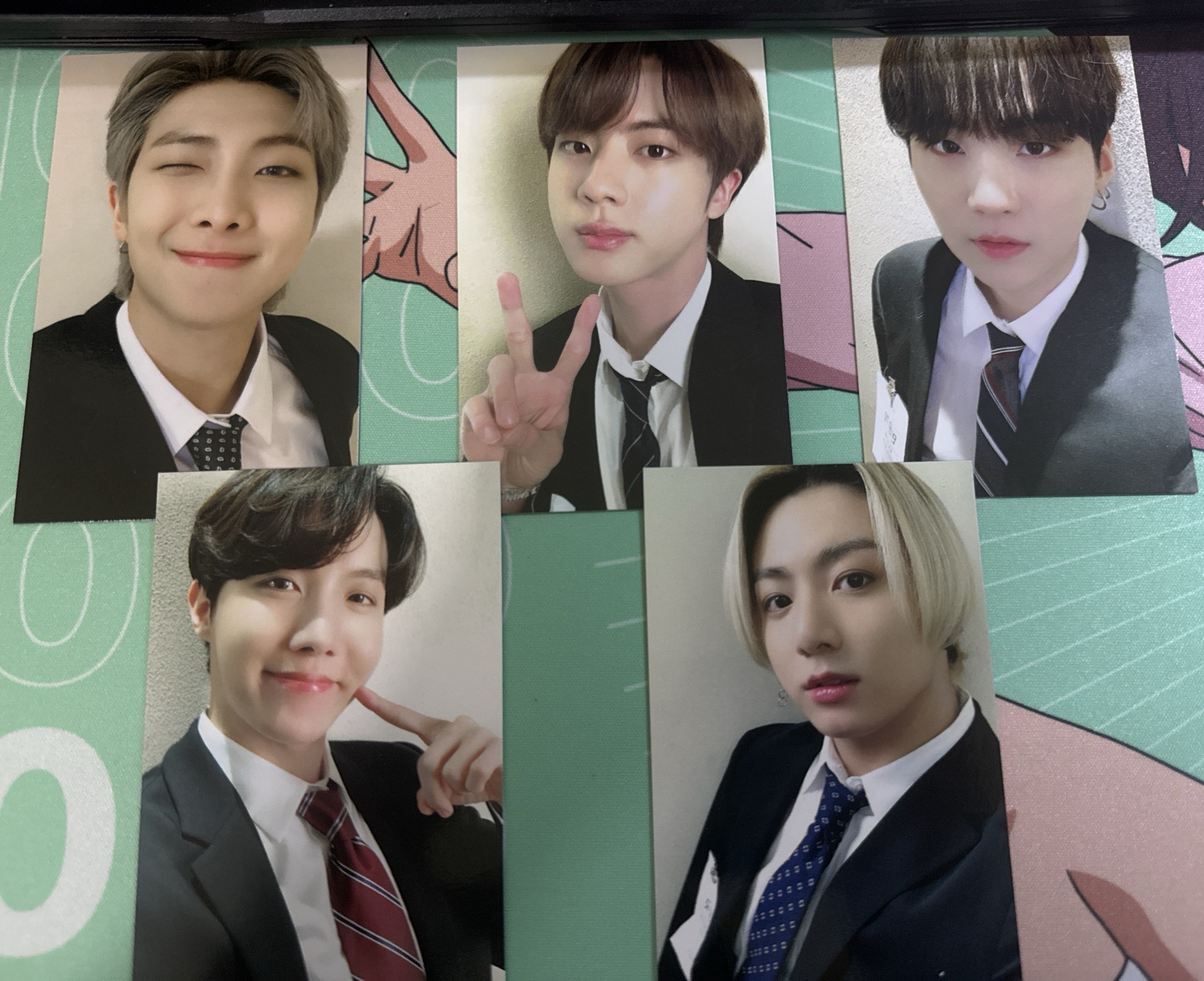 BTS會員禮小卡、大頭貼