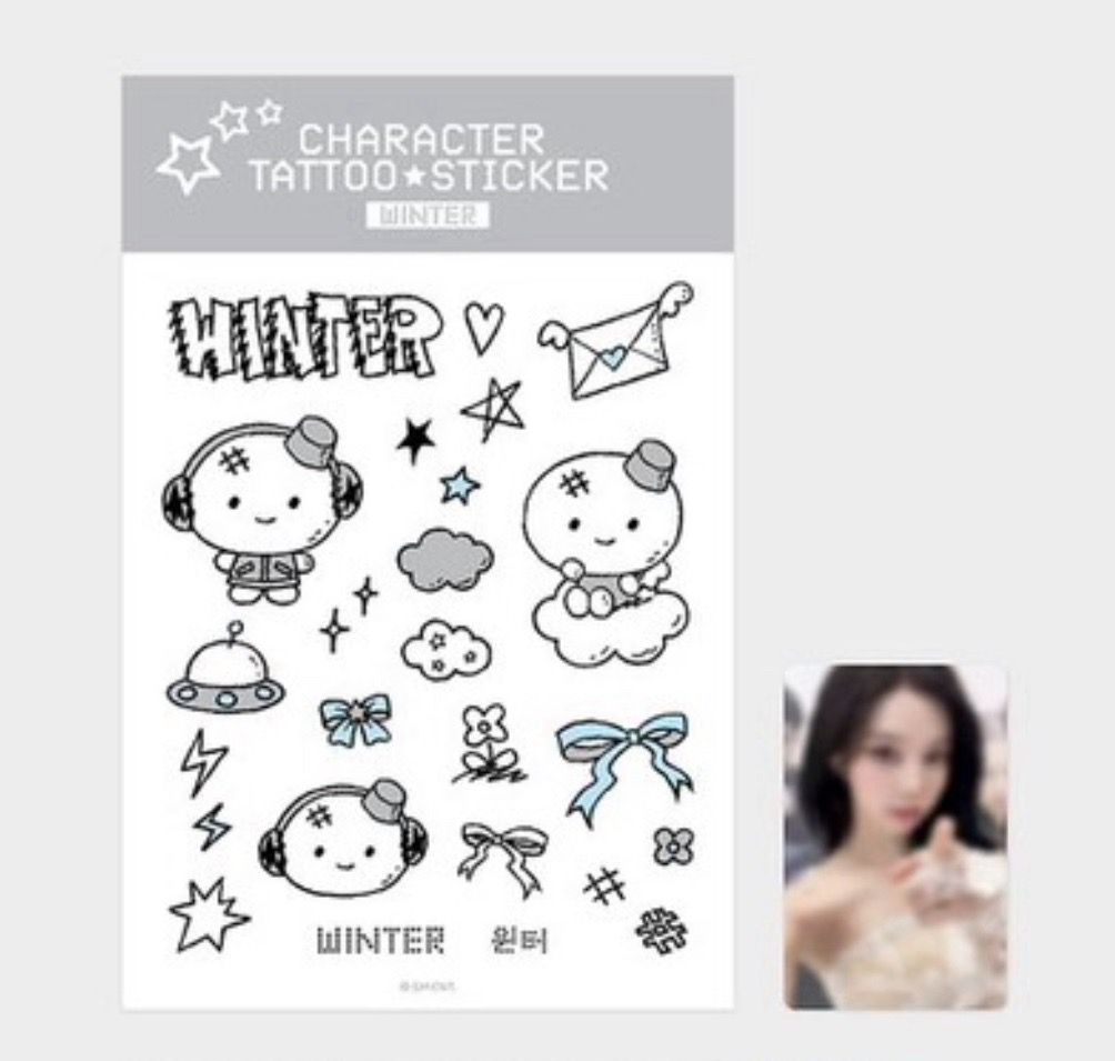 〔非現〕冬 三巡場週 紋身貼紙set