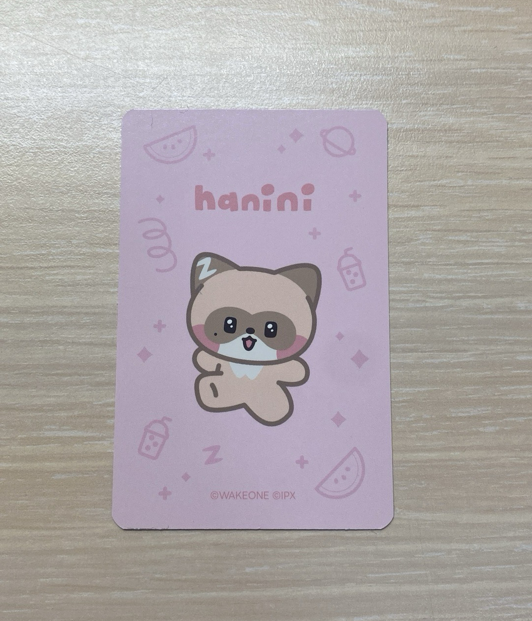 章昊 迷三旋轉立牌卡