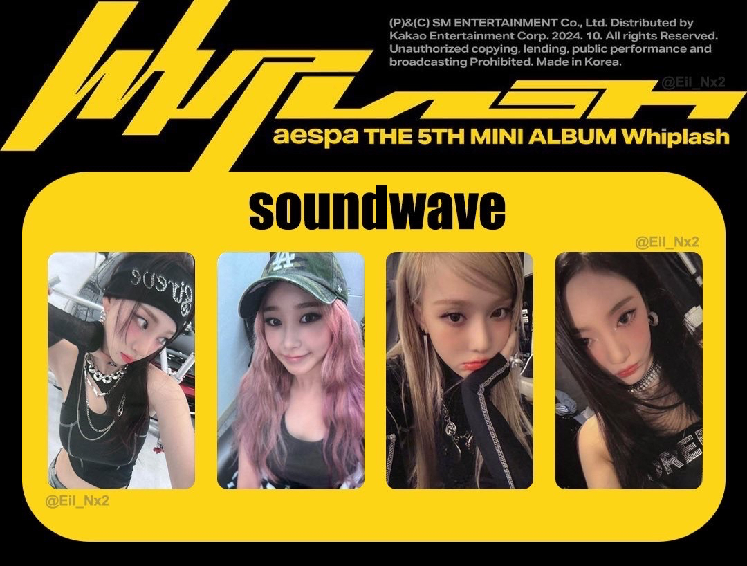 soundwave 預售特典卡