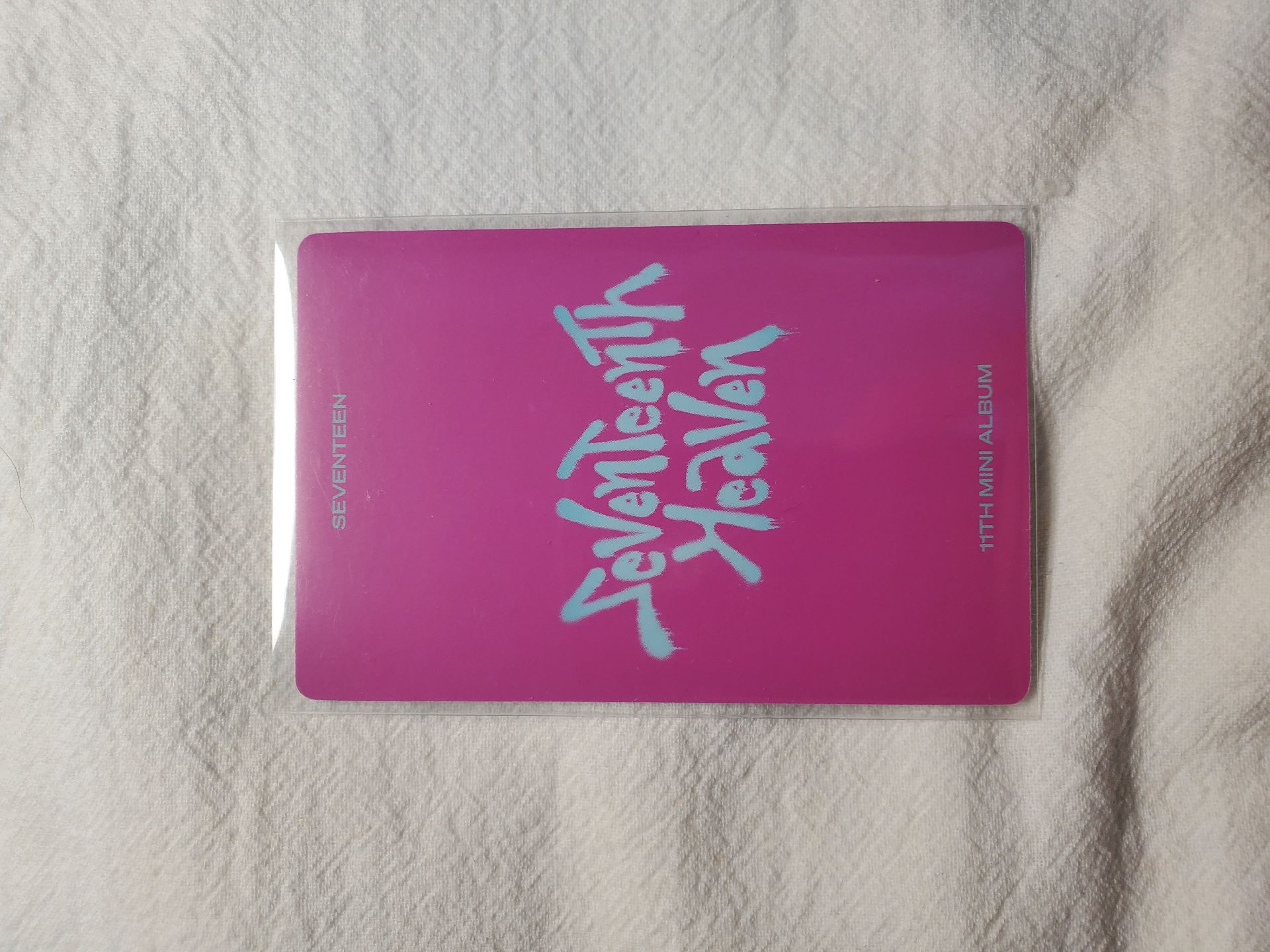 SEVENTEEN Hoshi 順榮 HEAVEN 專卡