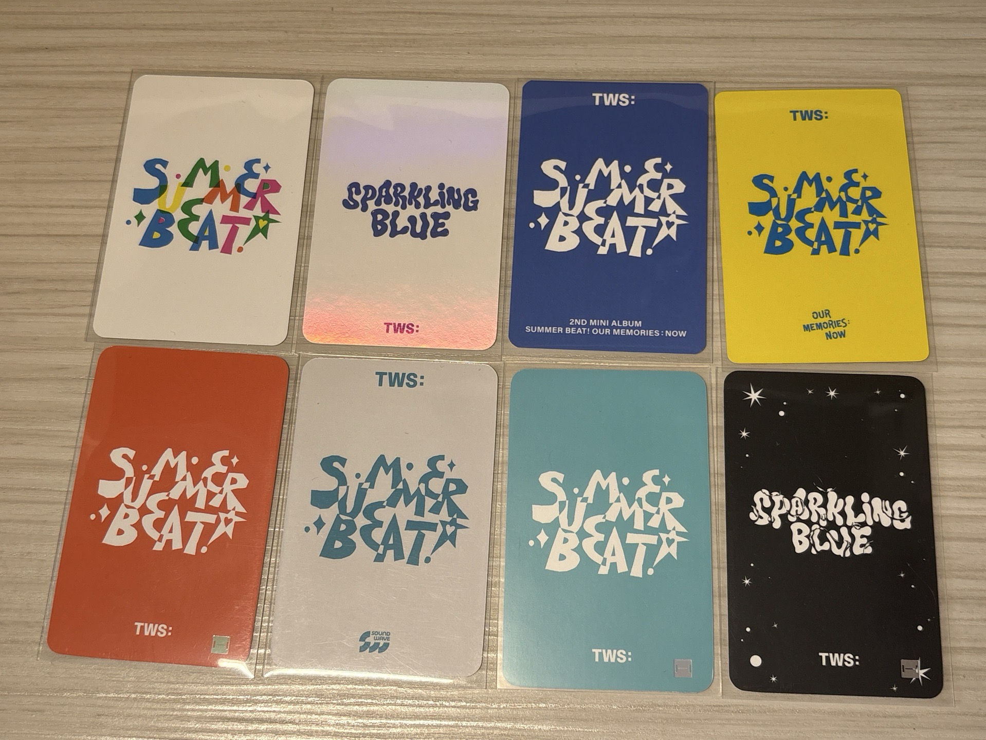 Tws韓振小卡 迷一 迷二