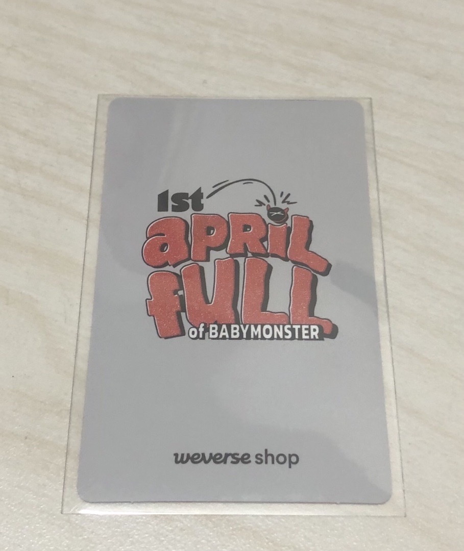 Weverse 一週年寫真特典Chiquita