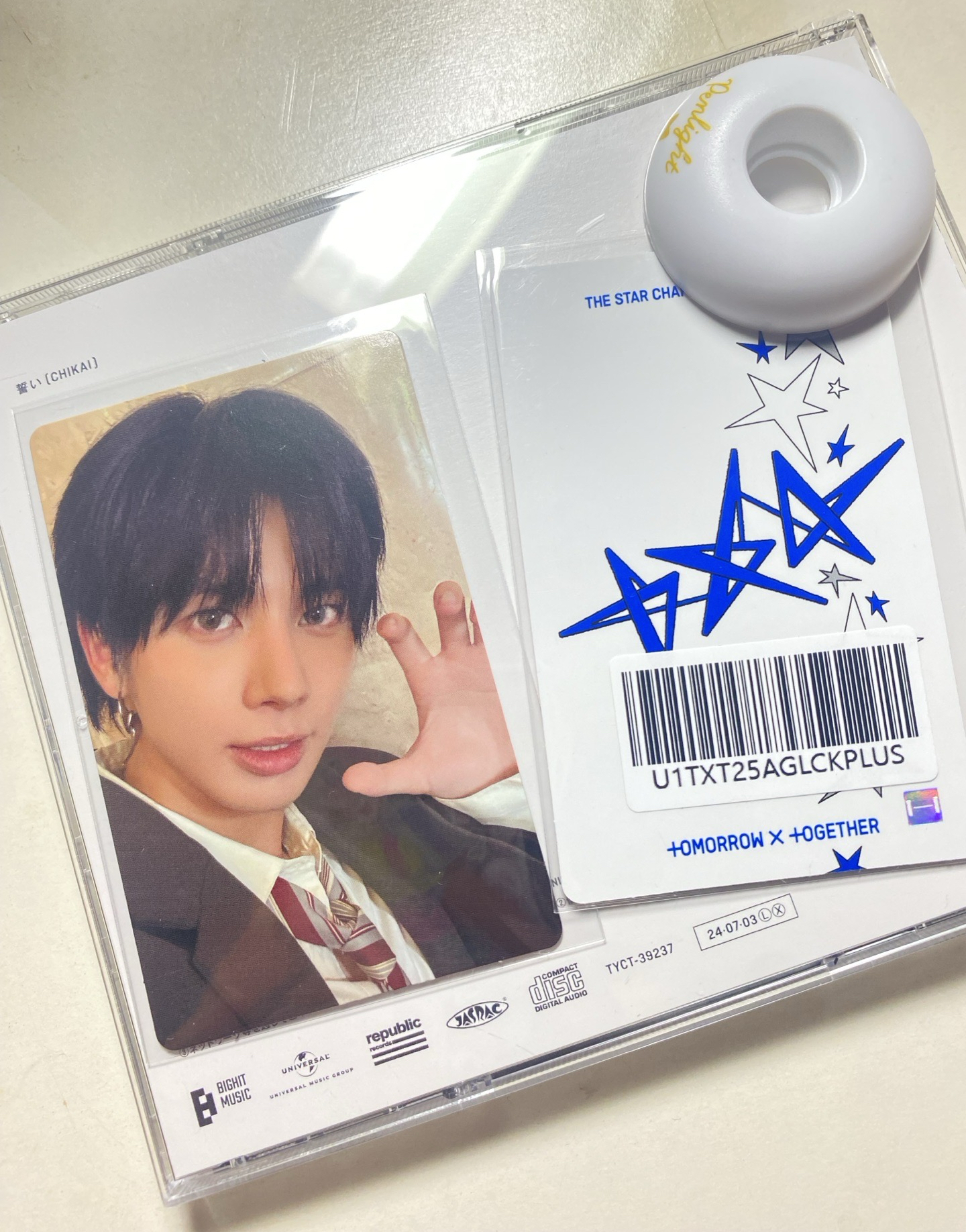 TXT正規四，特典追加卡小貓太顯🐱