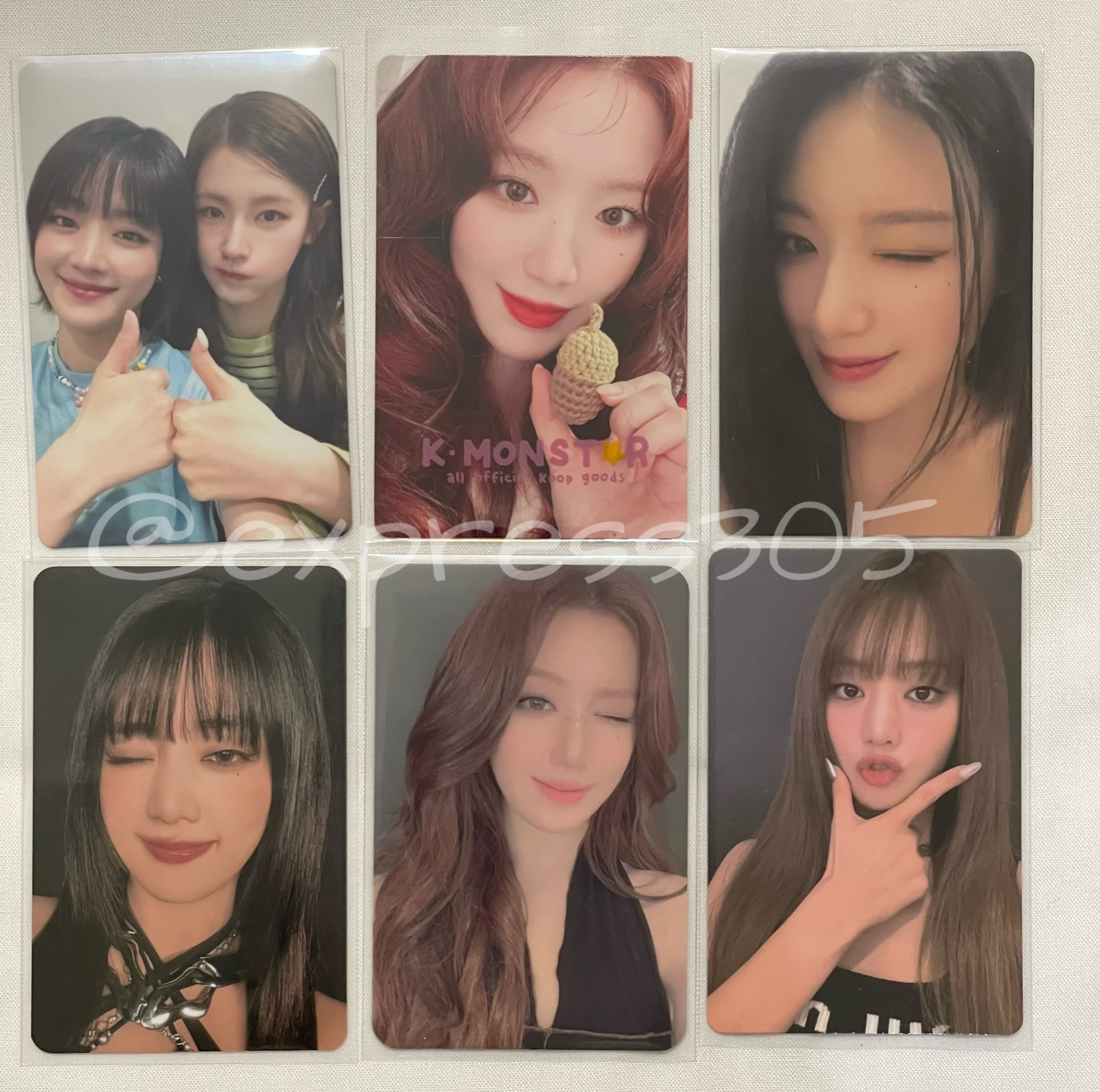 i-dle 日專日咖通路狗狗姐妹分隊卡含綁卡