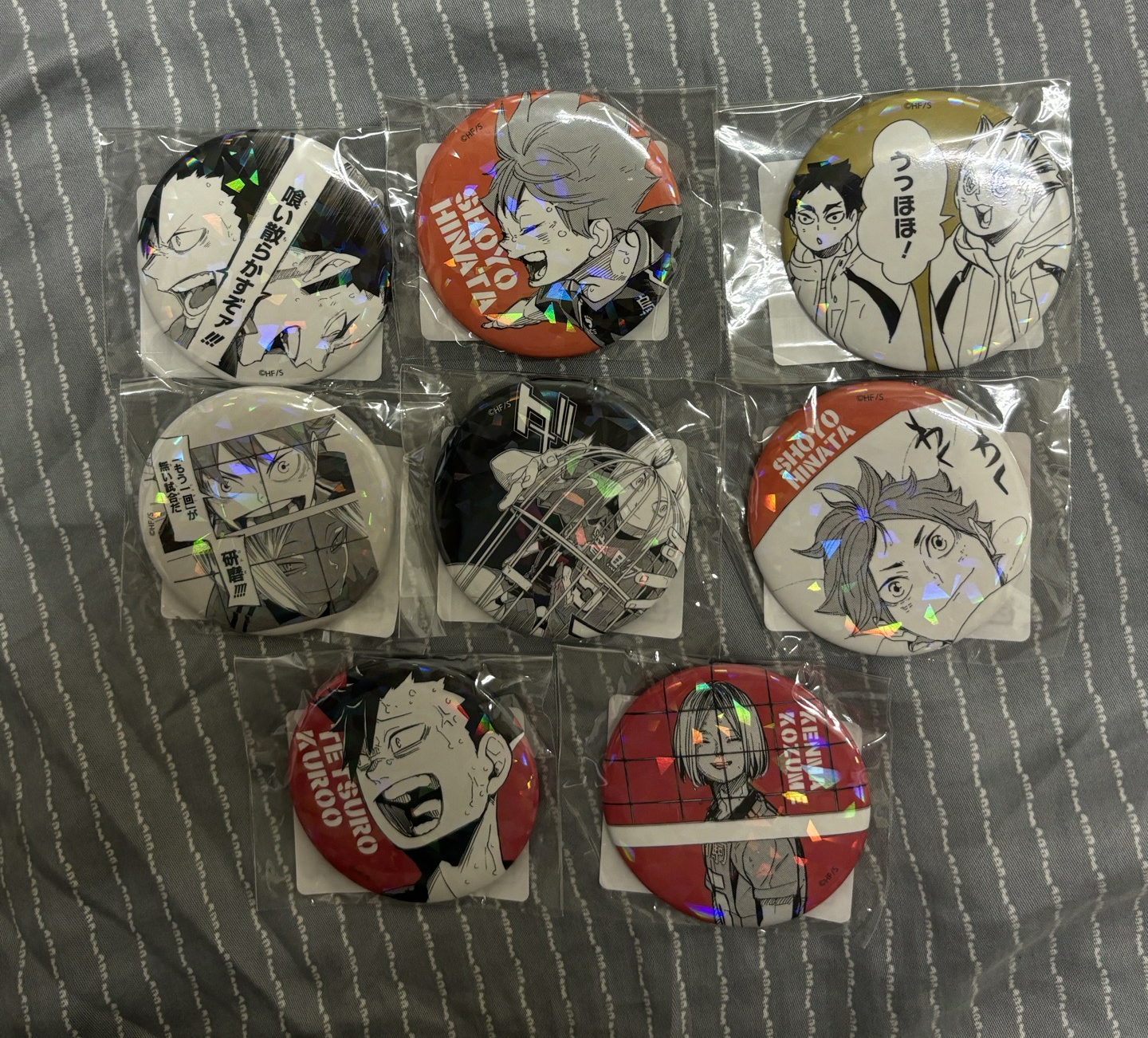 排球少年 JSC限定徽章 垃圾場決戰