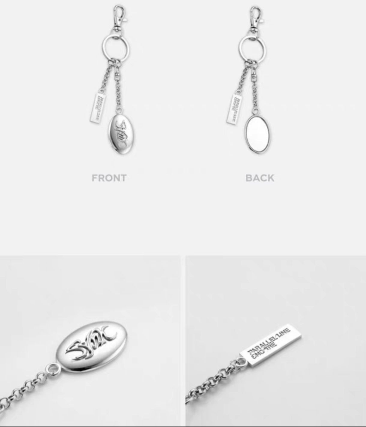 安可場 鑰匙圈鏡子