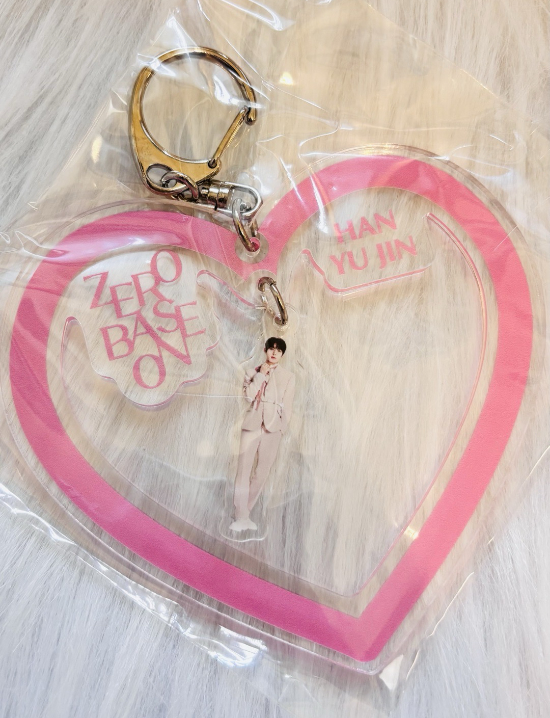 24 FC 一番賞愛心搖搖鑰匙圈