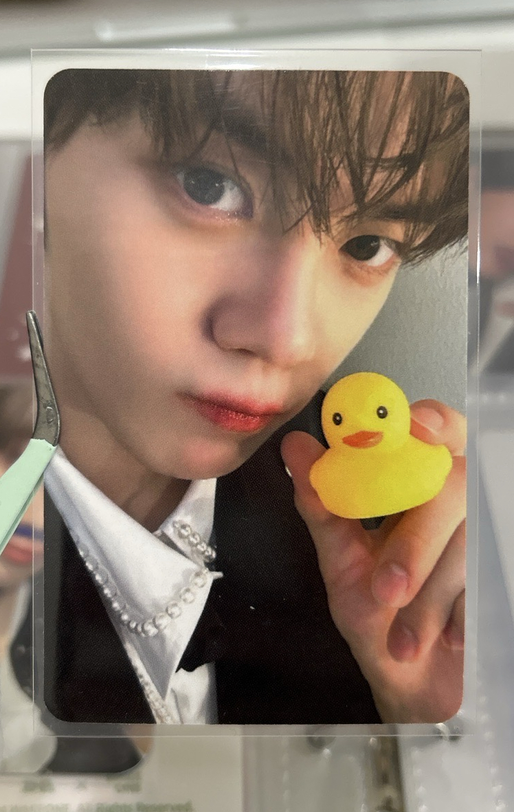 ZB1 金奎彬迷五絲帶 拿筆 鴨子 繃帶