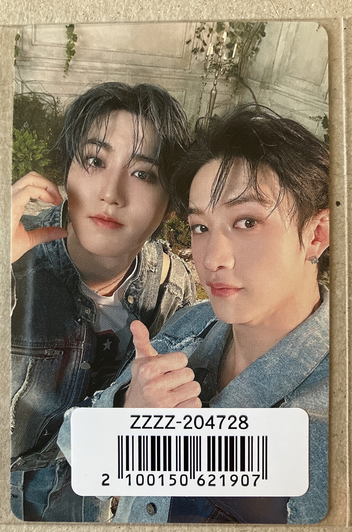 Stray Kids HOLLOW FC雙人卡 韓知城 方燦 燦城