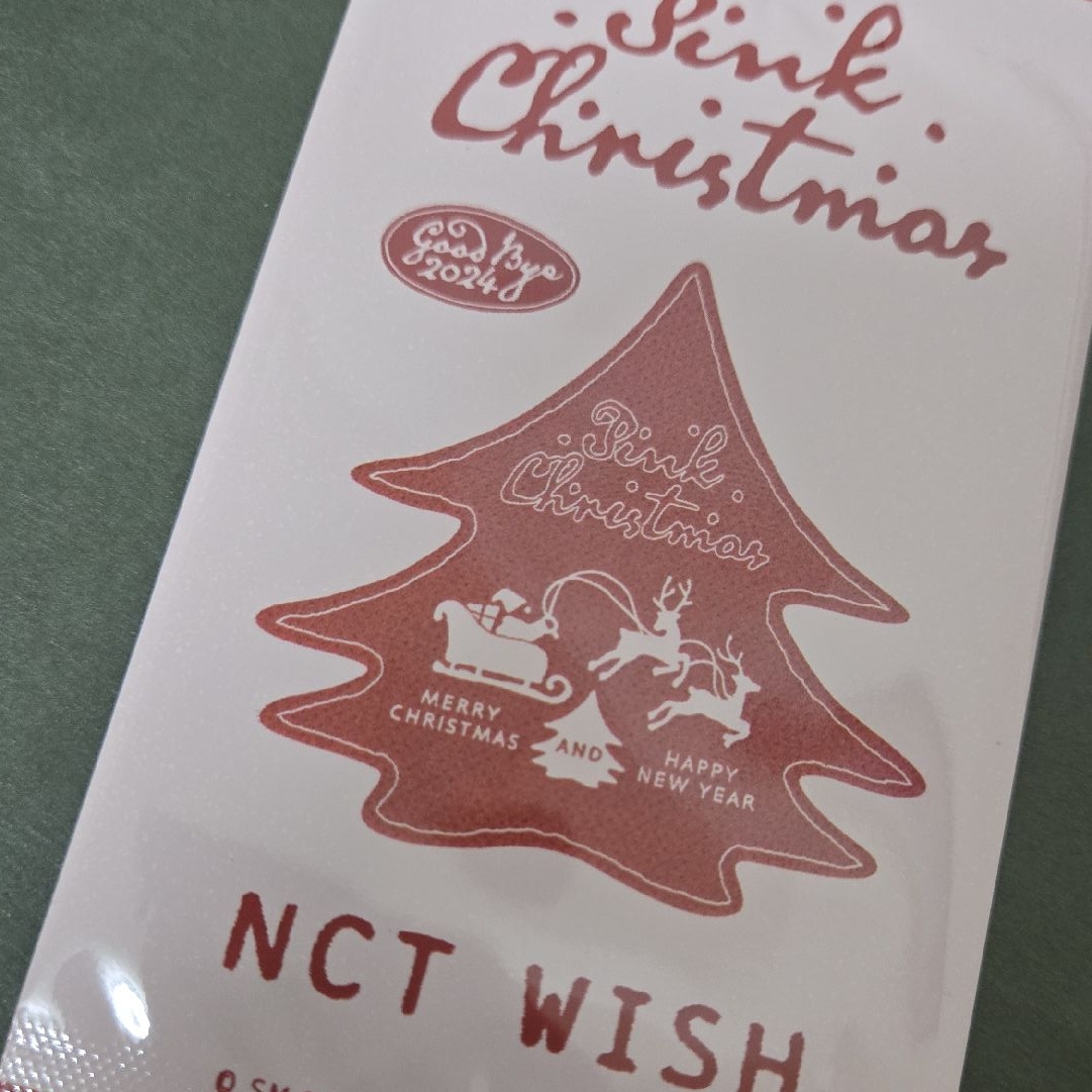 NCT WISH 2024聖誕卡包全新未拆