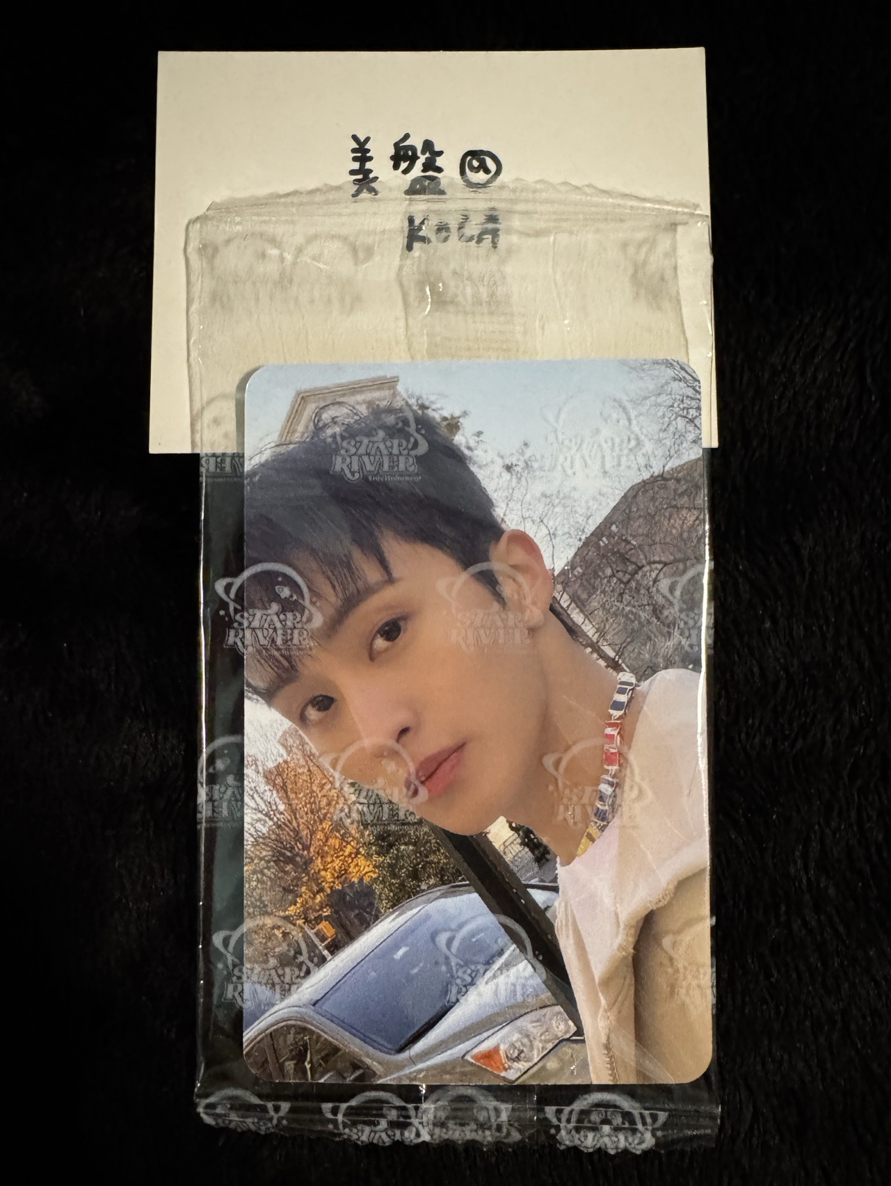 NCT 127 馬克 Solo 星河特典卡 中文卡背