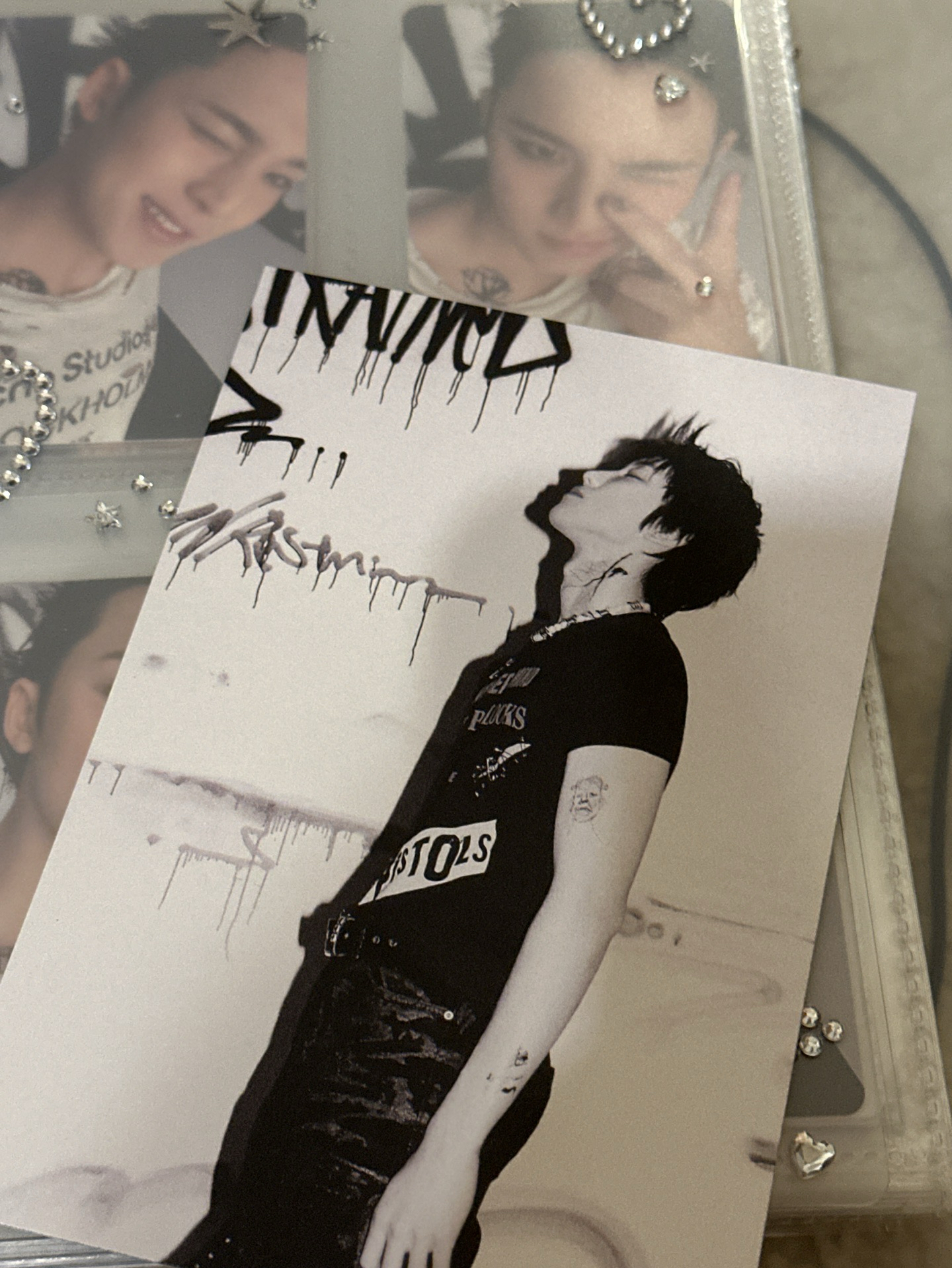 正五 明信片 黑膠唱片明信片