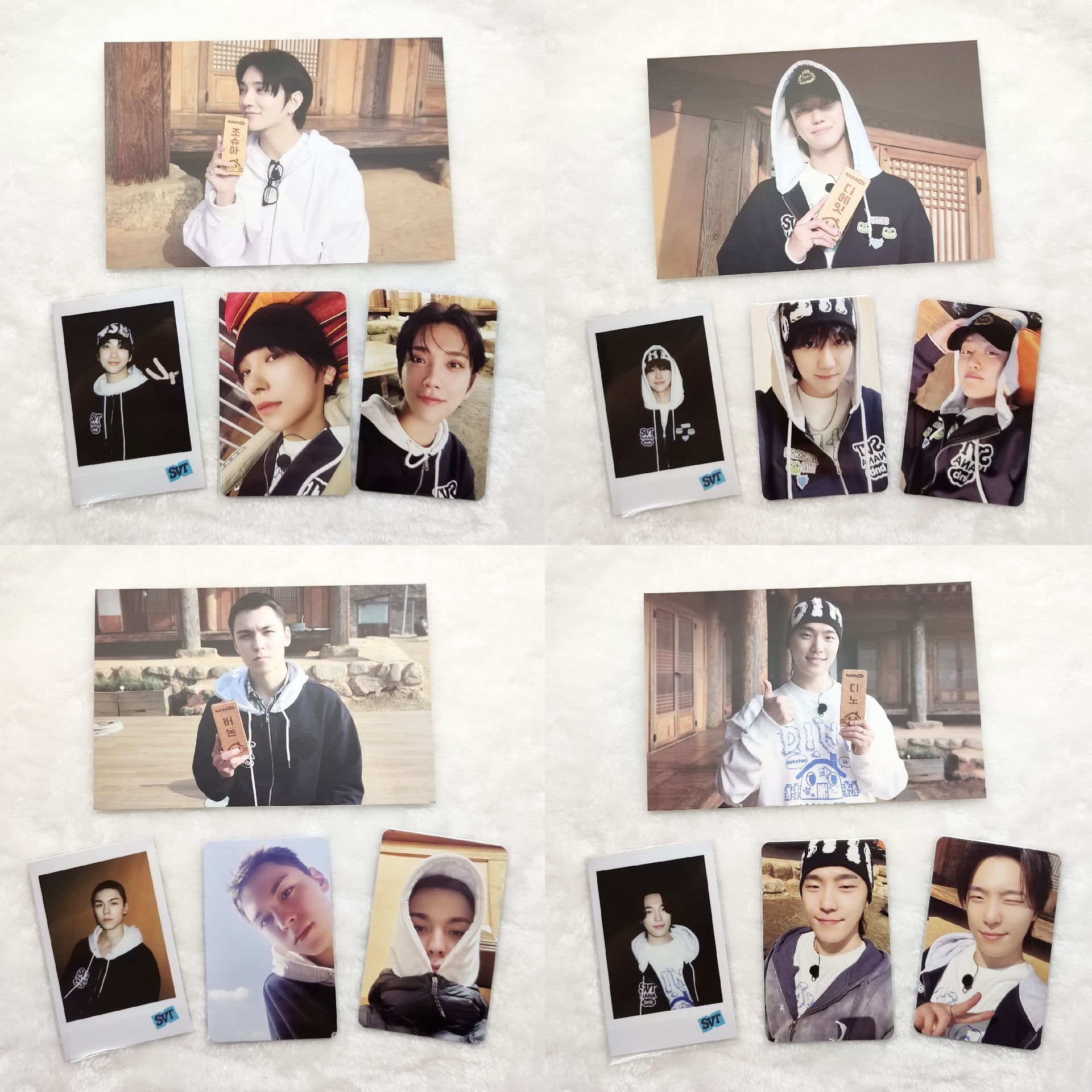 SEVENTEEN NANA BNB 知秀 明浩vernon dino 阿拉丁特典、小卡