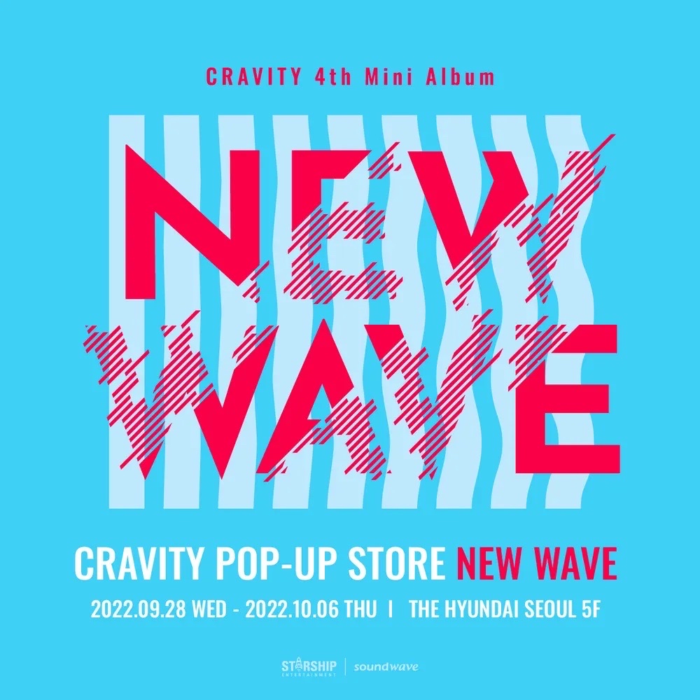 CRAVITY POP-UP STORE 'NEW WAVE'