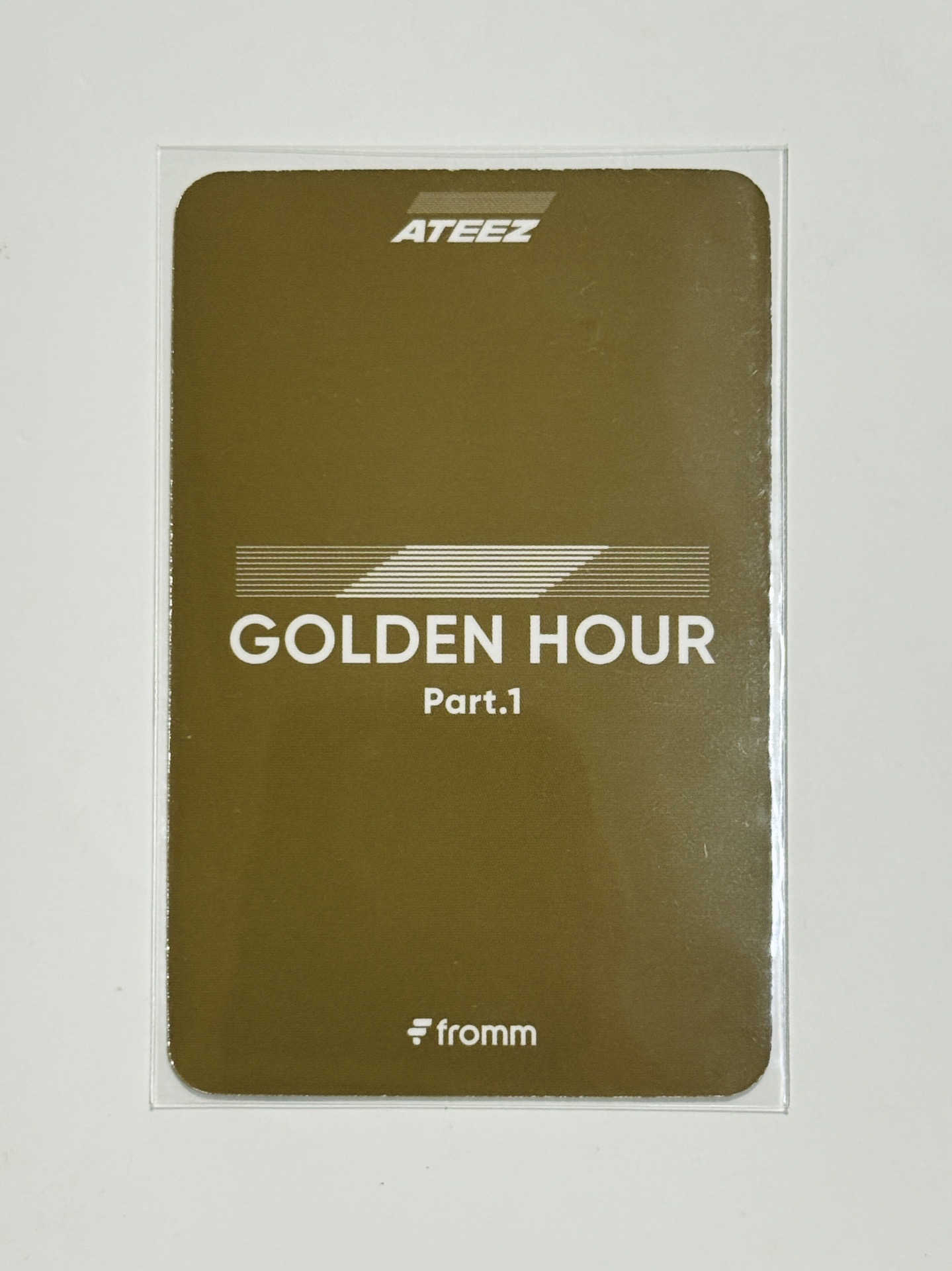 GOLDEN HOUR : Part.1 fromm 2.0 簽售卡 鍾浩